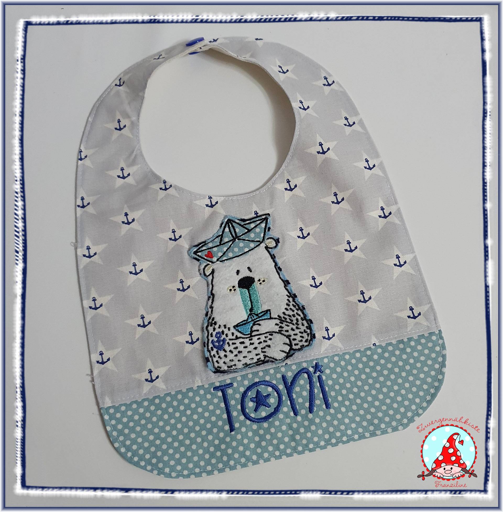 Baby Lätzchen Mit Motiv & Name Latz Bib Geschenk Geburt Namenslätzchen Geburtsgeschenk von Etsy - CheyennenShop