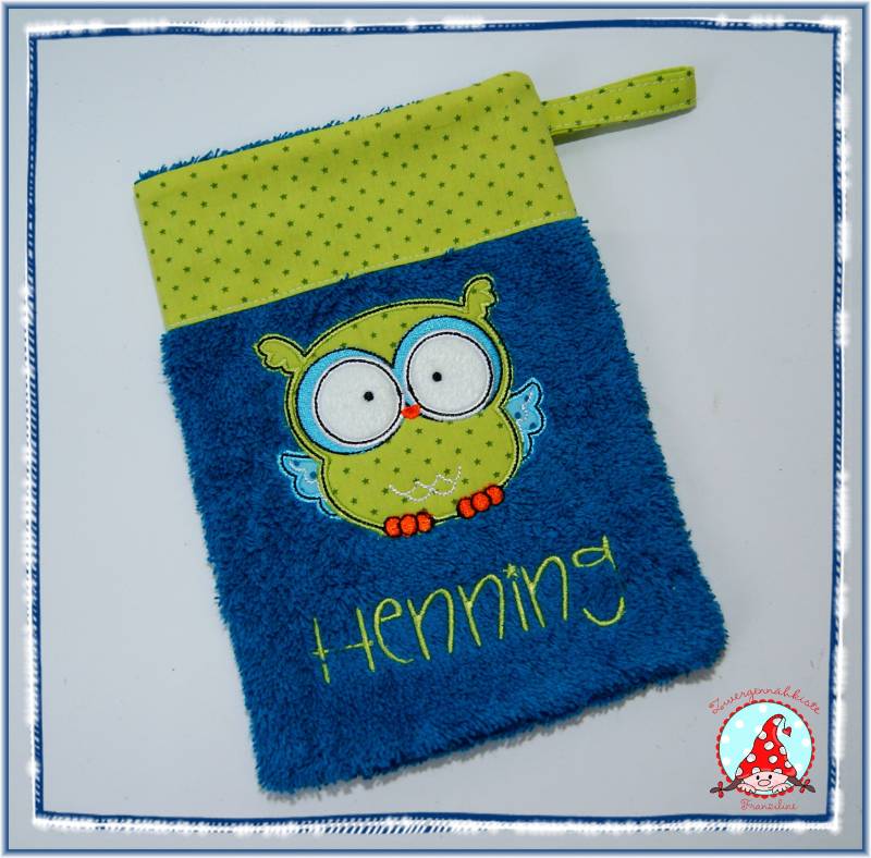 Waschlappen Mit Namen & Wunschmotiv Waschhandschuhn Für Baby Kinder Washcloth von Etsy - CheyennenShop