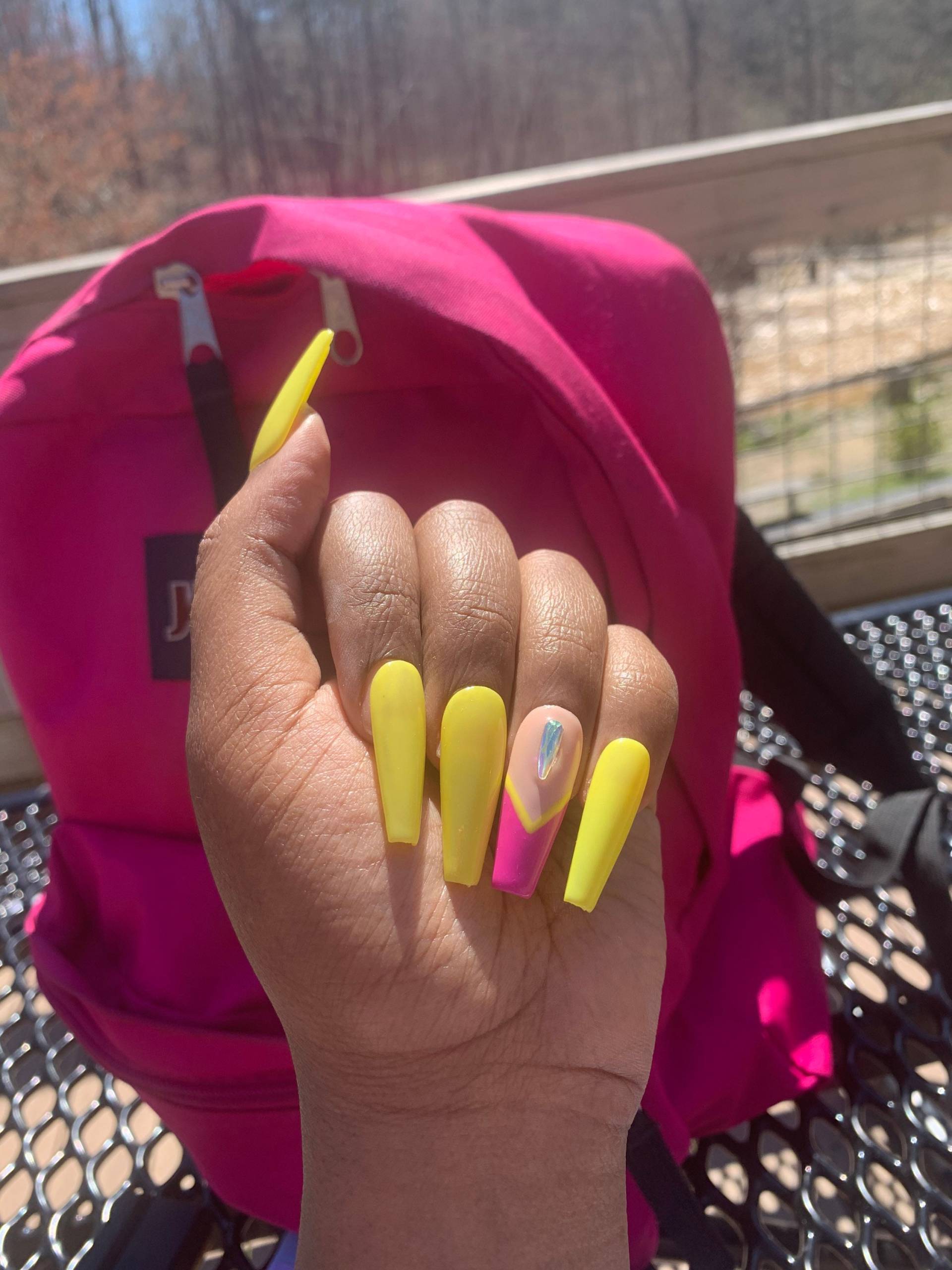 Neon Fun Press On Nails von Etsy - ChicObsessionsStudio