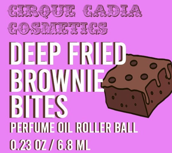 Deep Fried Brownie Bites Parfüm Öl Roller Ball von Etsy - CirqueCadiaCosmetics