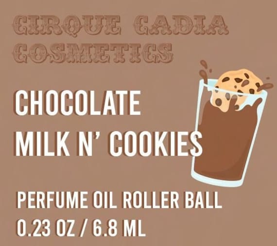 Schokomilch N "Cookies Parfümöl Roller Ball von Etsy - CirqueCadiaCosmetics