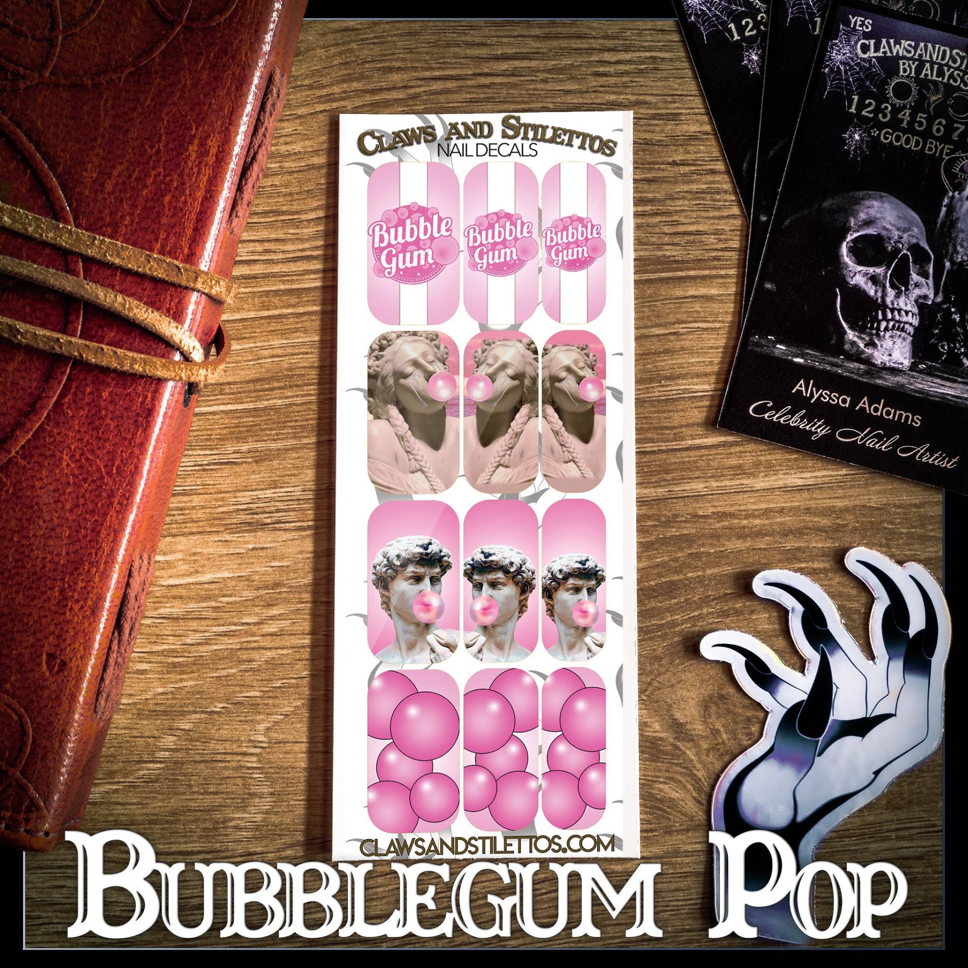 Bubblegum Pop von Etsy - ClawsandStilettosLLC