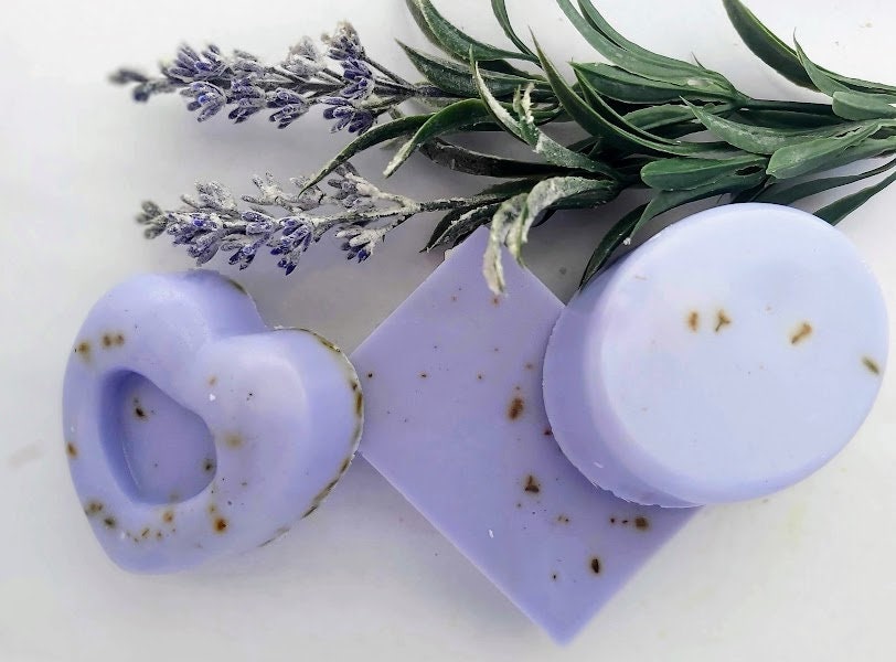 Geschenkset - Lavendel & Ziegenmilch Handgemachte Sammlung Von 3 Seifen von Etsy - ClonoughHandmadeSoap