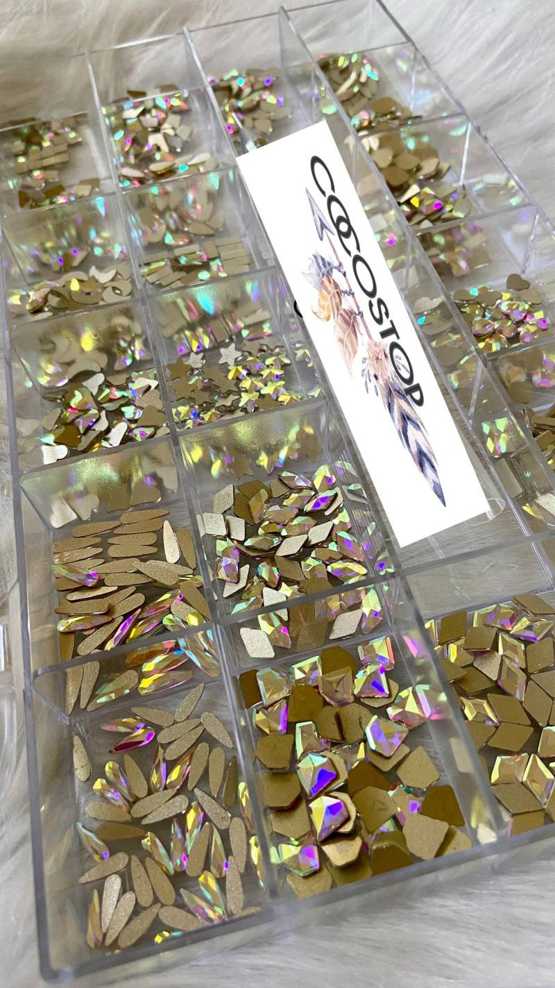 1000/2000 Teile Ab Fancy Strass Box von Etsy - CocoStop