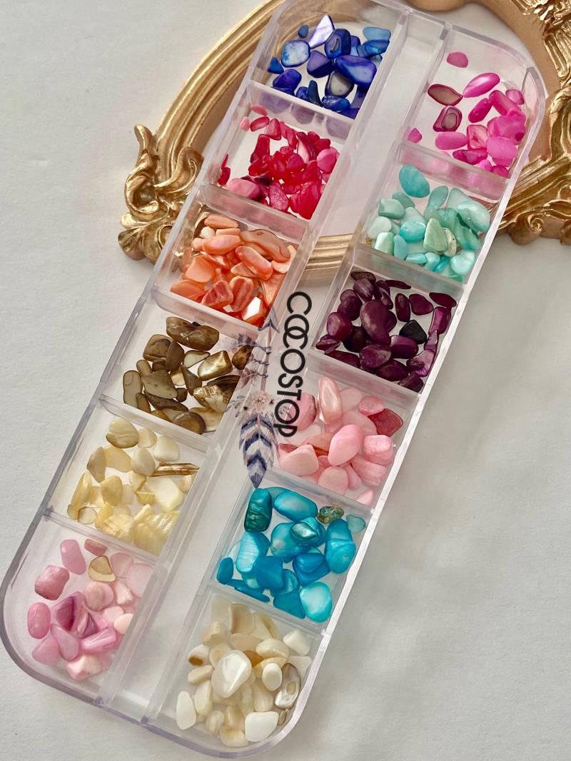 3D Mix Eissteine Nagel Charms Schmuck Nail Art Maniküre Tipps von Etsy - CocoStop