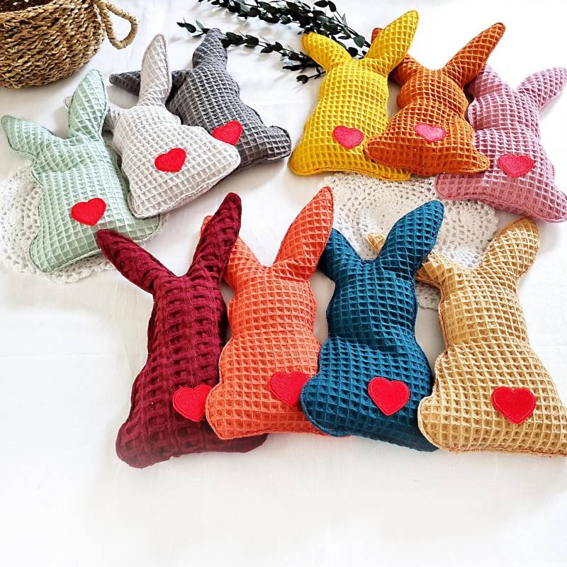 Körnerkissen Hase | Kirschkernkissen Dinkelkissen Wärmekissen Kältekissen Babygeschenk Musselin Waffelpiqué Hasenliebe von Etsy - CollectYourDreams