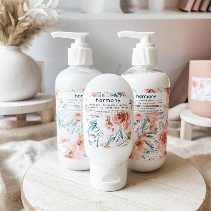 Harmonie | Shea + Aloe Vera Körperbutter Handgegossener Bodylotion von Etsy - CollectiveHarmonyCo