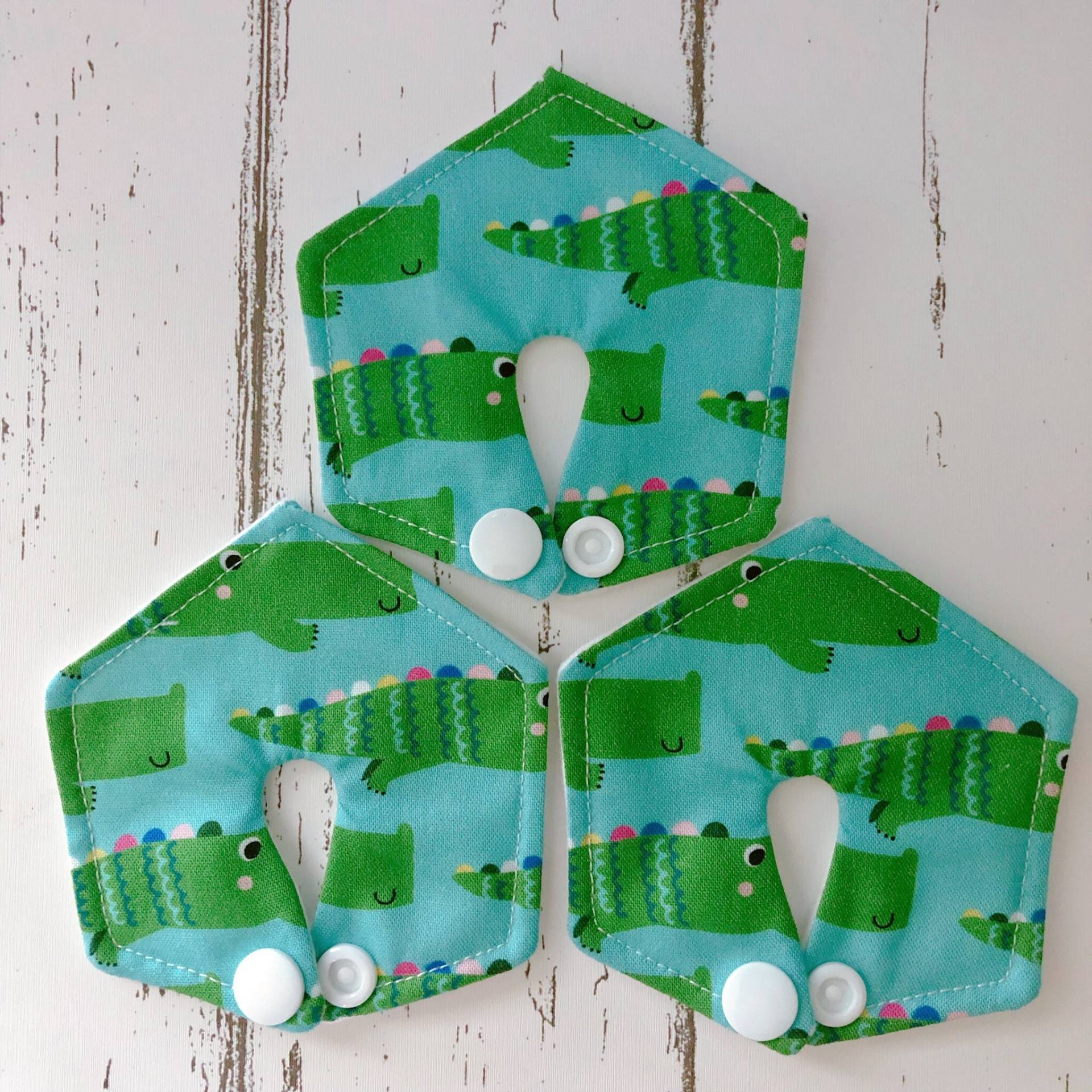 G-Tube Pads 3Er Set "Crocs" von Etsy - Comforttubies