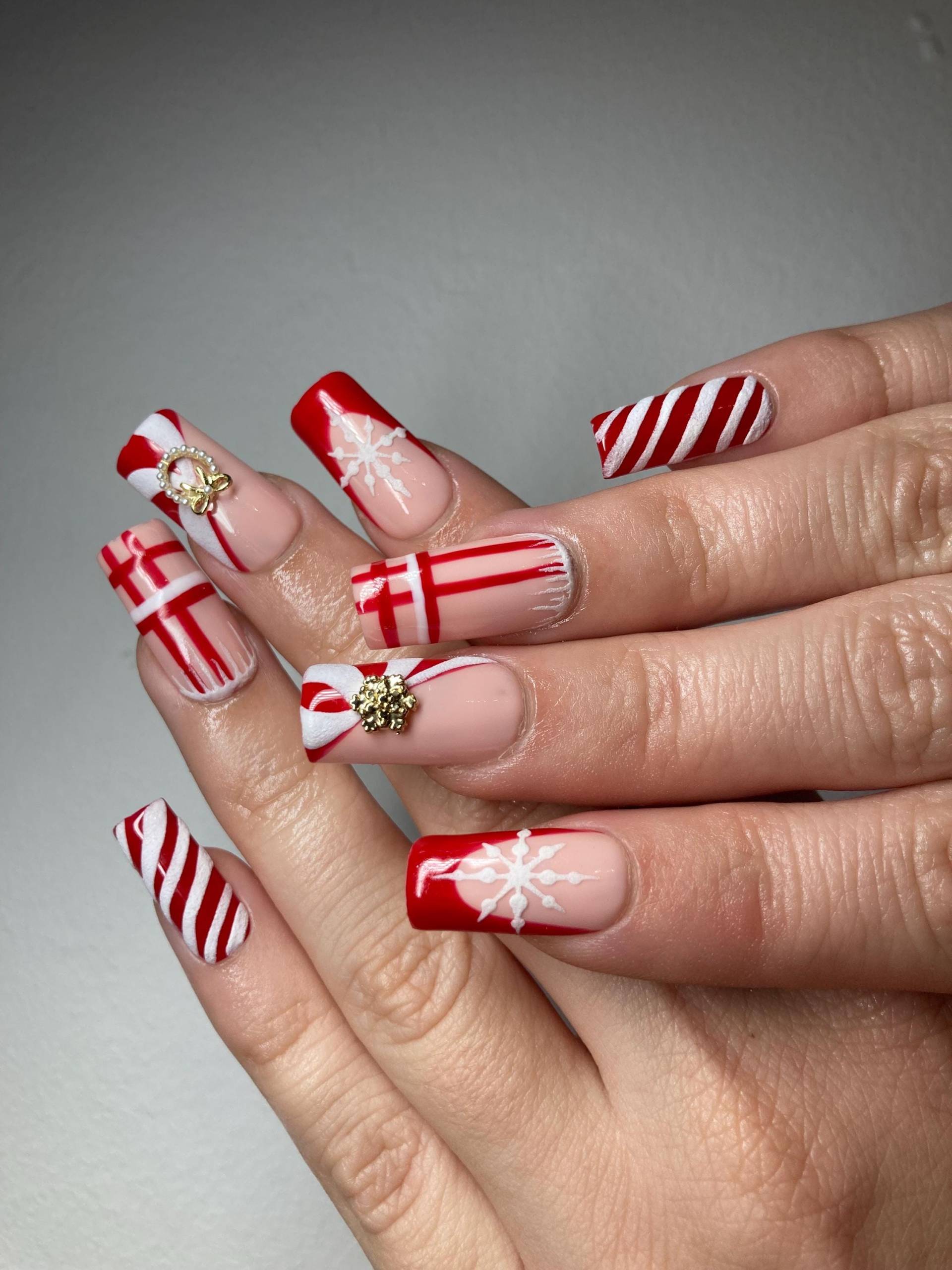 Christmas Nails von Etsy - Cosi17