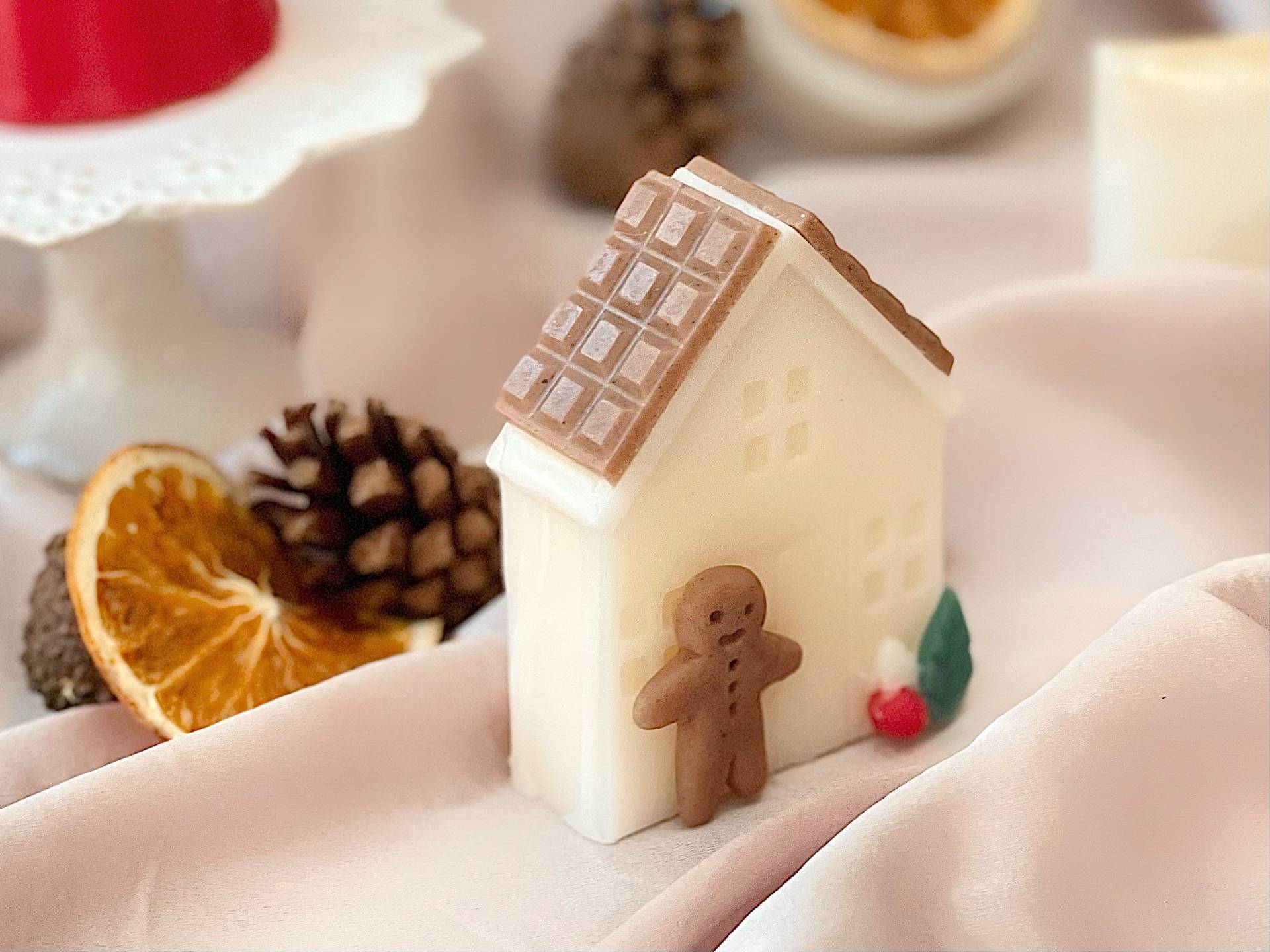 Seife Für Weihnachten Lebkuchenhaus Mit Gingerbread Man von Etsy - CottageandRose