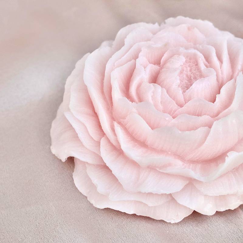 Seife Rose in Weiß Und Rosa - Handgefertigt Aus Glycerin von Etsy - CottageandRose