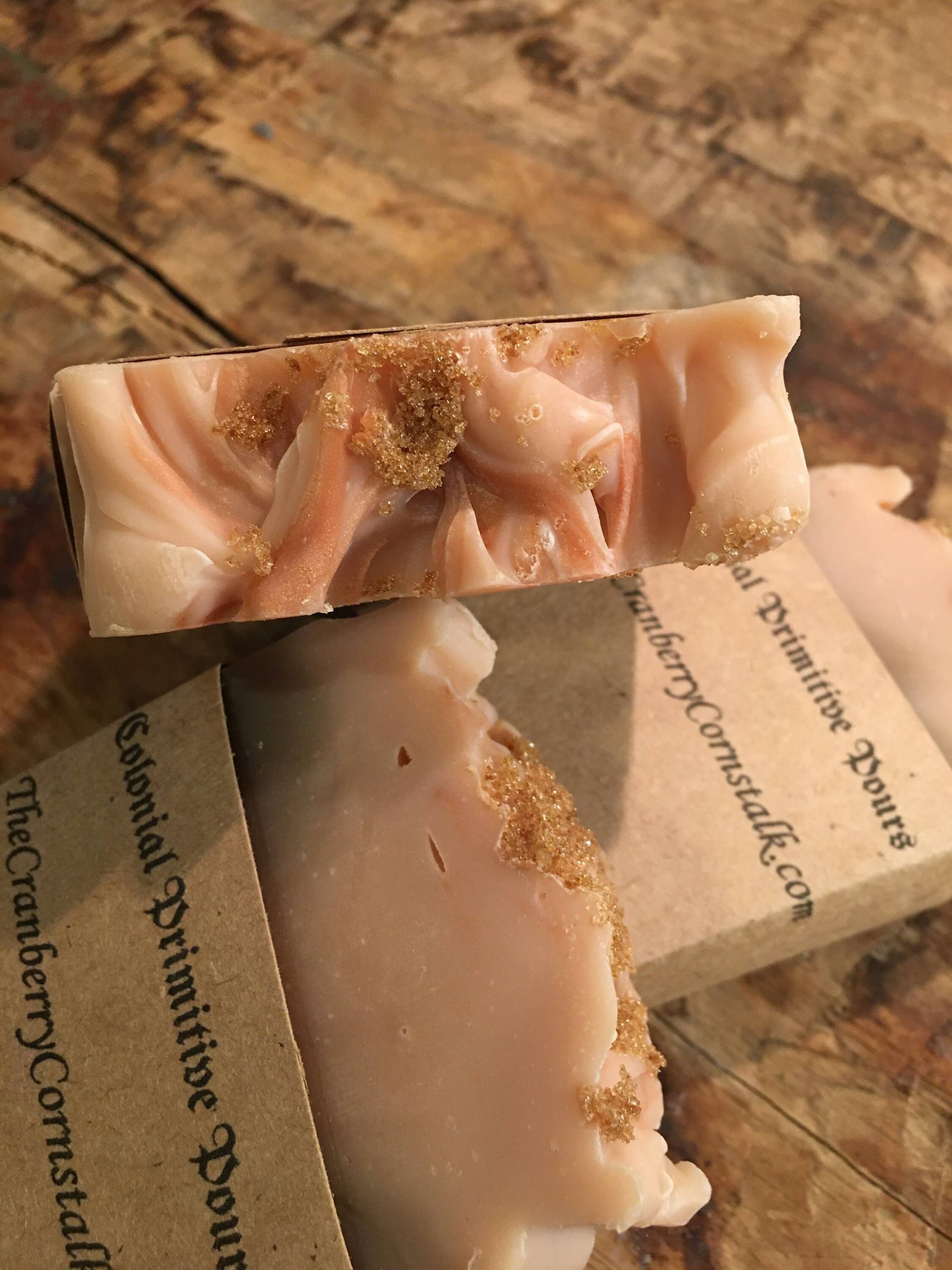 Braune Zucker Selbstgemachte Clean Soap von Etsy - CranberryCornstalkCo