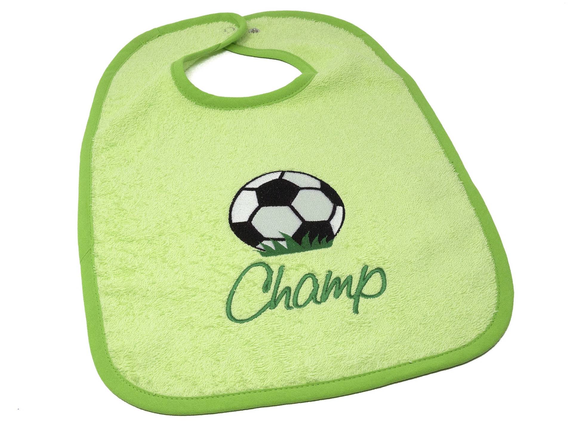 Lätzchen Mit Druckknopf Namen Und Motiv Fußball Bestickt, Geschenk Zur Geburt, Babyparty, Babylätzchen Personalisiert, Latz von Etsy - CreateyourCover