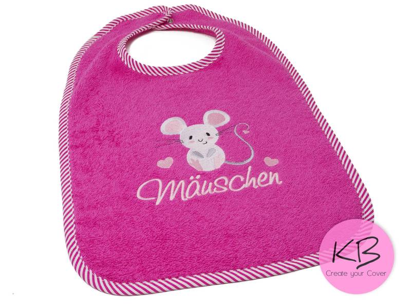 Lätzchen Mit Druckknopf Namen Und Motiv Maus Bestickt, Geschenk Zur Taufe, Babylätzchen Personalisiert, Latz Namen, Babyparty, Geburt von Etsy - CreateyourCover