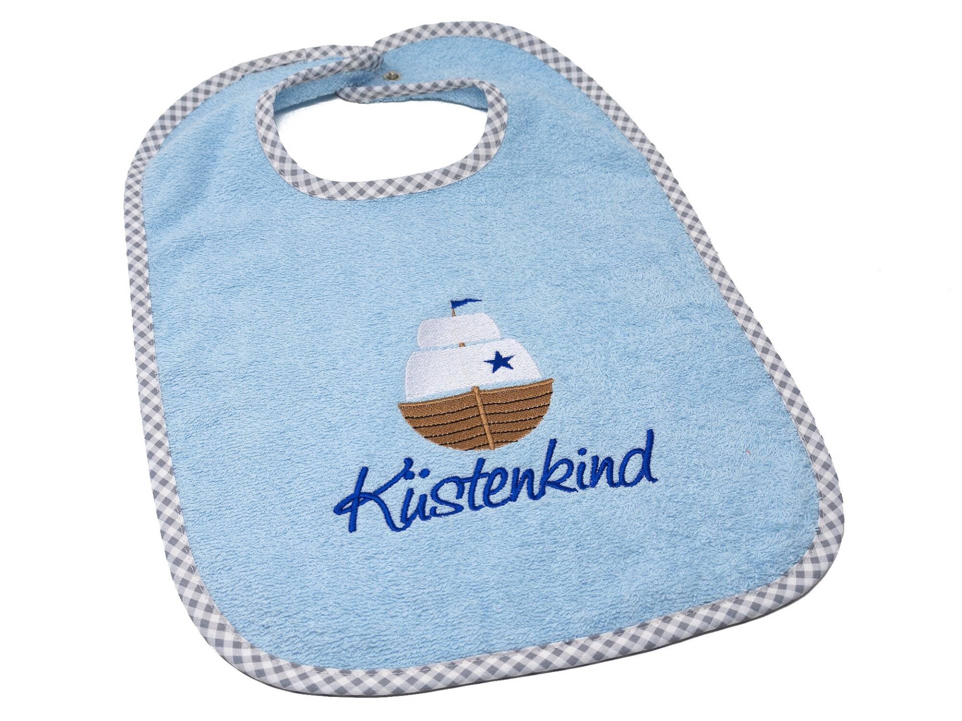 Lätzchen Mit Druckknopf Namen Und Motiv Segelboot Maritim Bestickt, Geschenk Zur Geburt, Babylätzchen Personalisiert, Babyparty, Taufgeschenk von Etsy - CreateyourCover