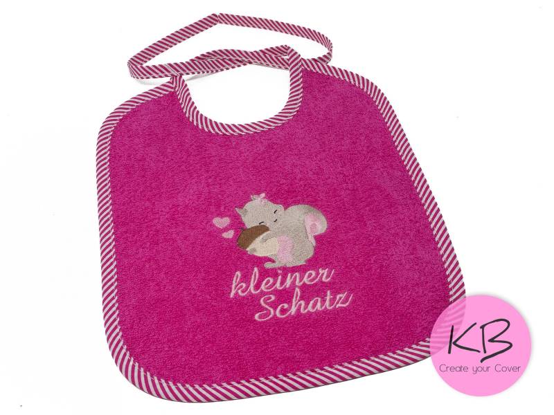 Lätzchen Zum Binden Mit Namen Und Motiv Eichhörnchen, Geschenk Zur Taufe, Babylätzchen Personalisiert, Babyparty, Geburt von Etsy - CreateyourCover