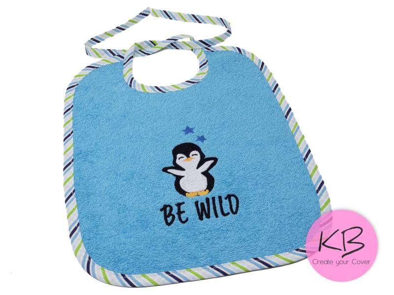 Lätzchen Zum Binden Mit Namen Und Motiv Pinguin, Babylatz Namen, Personalisiertes Geschenk Für Baby, Zut Taufe von Etsy - CreateyourCover