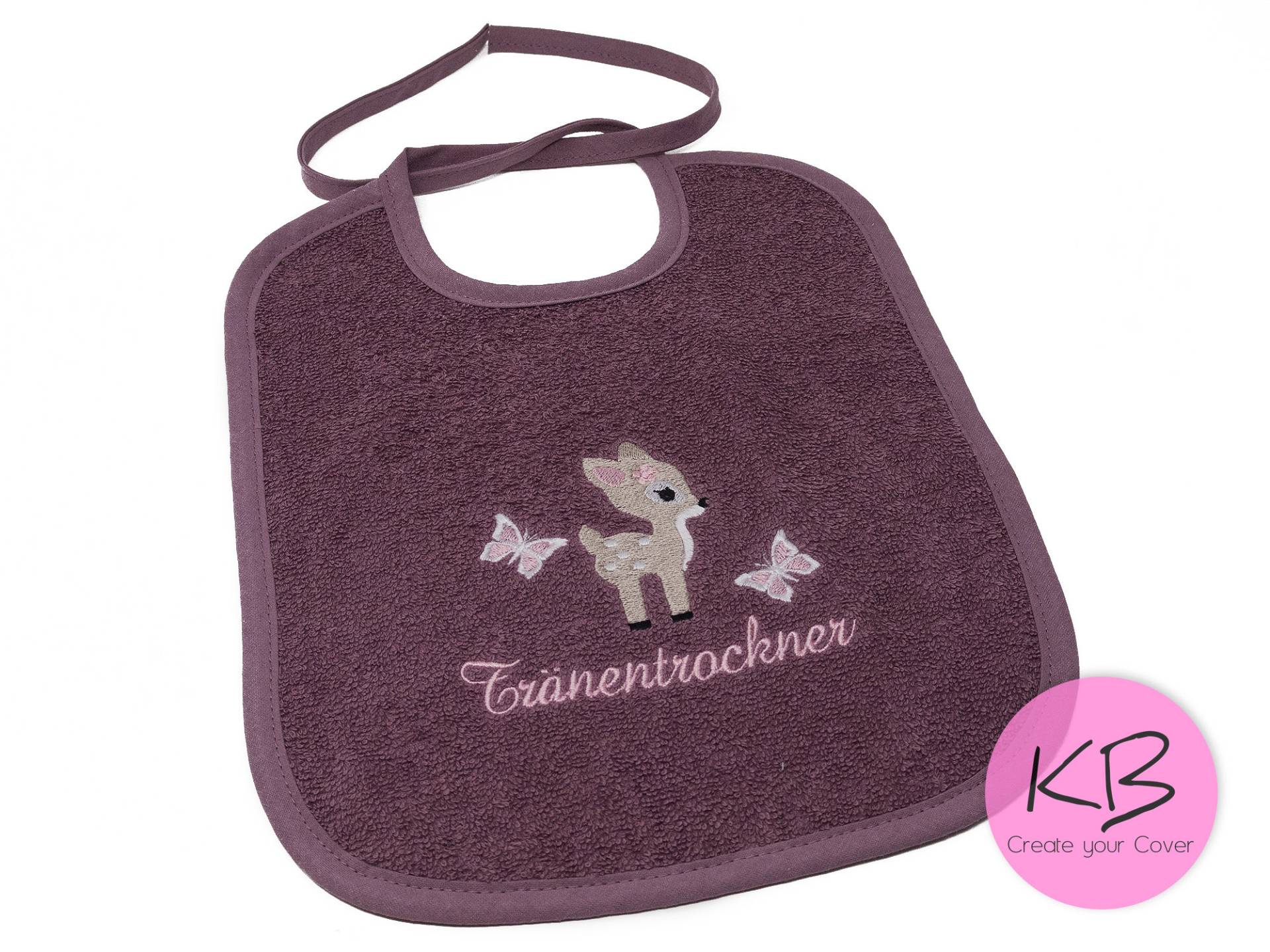 Lätzchen Zum Binden Mit Namen Und Motiv Rehkitz, Geschenk Zur Geburt, Babylätzchen Personalisiert, Taufgeschenk von Etsy - CreateyourCover