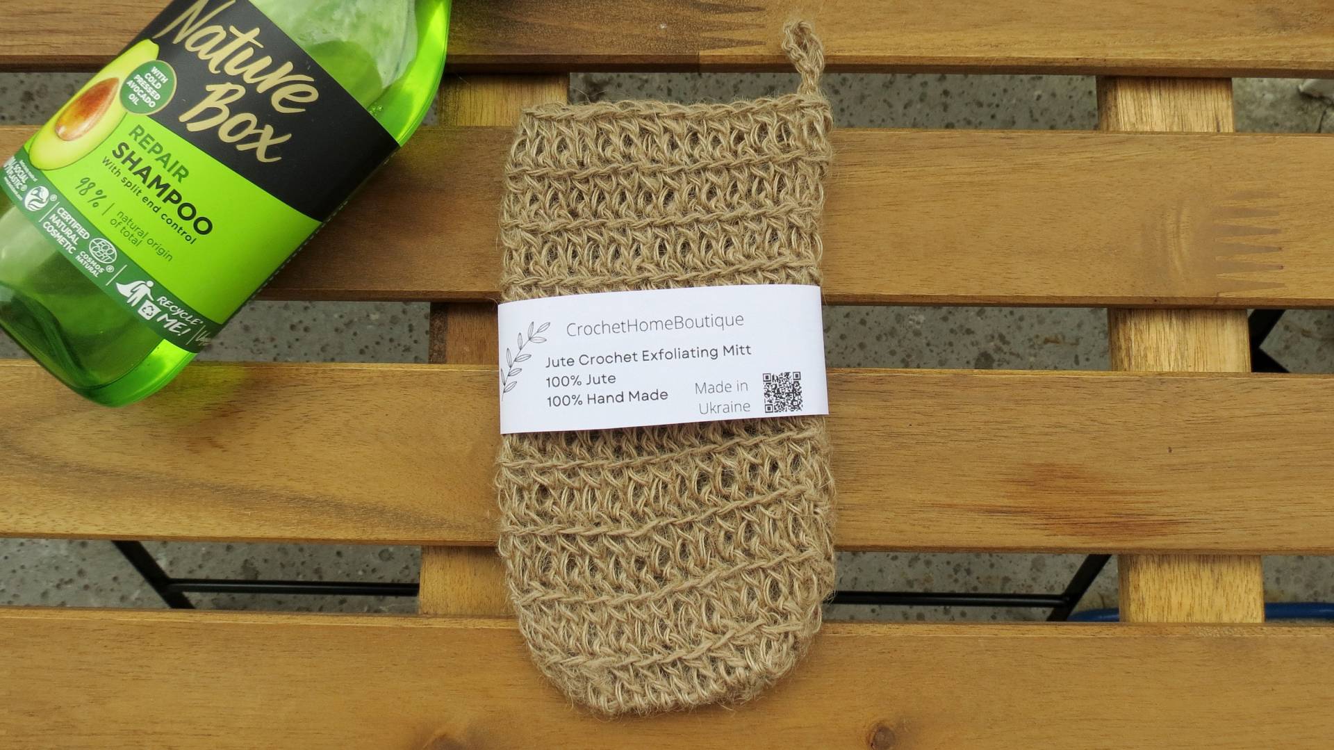 Jute Peeling Mitt Natur Wiederverwendbar Handschuh Zero Waste Biologisch Abbaubar Körper & Bad Spa Waschlappen Plastik Freibad Accessoires von Etsy - CrochetHomeBoutique