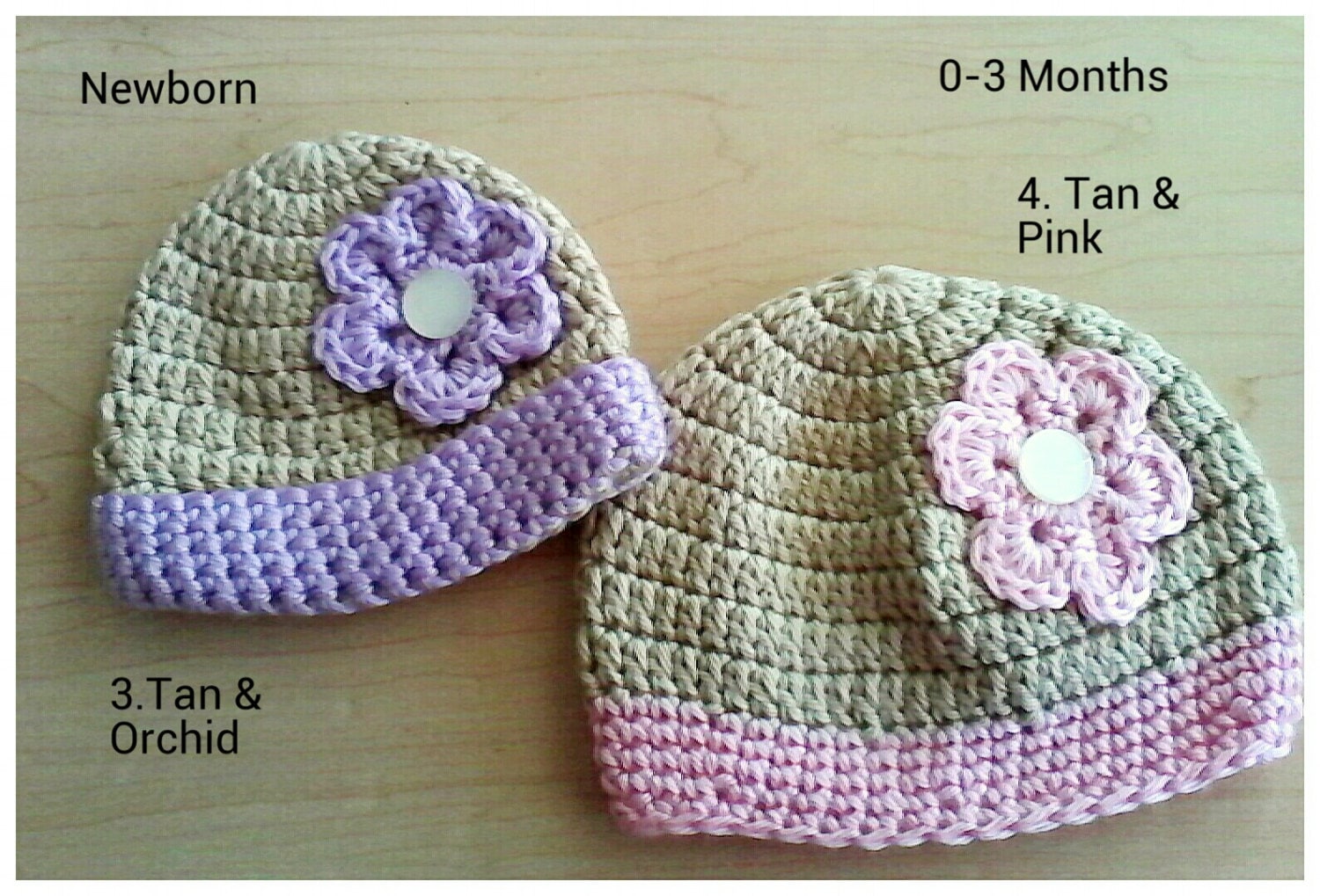 Baby Mütze Gehäkelt Baby Mütze Gehäkelt von Etsy - CrochetbyEssie