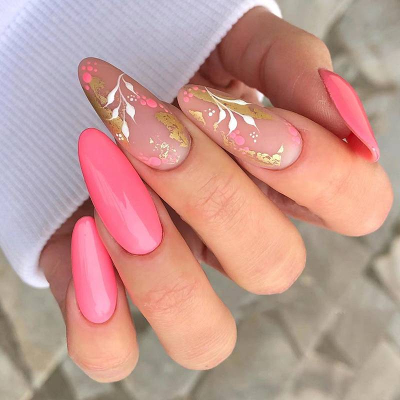 24 Stück Mix Größe Blume Strass Kurze Presse Auf Nagel Set Mit Kostenlosem Kleber Für Frauen von Etsy - DaisyNailArt