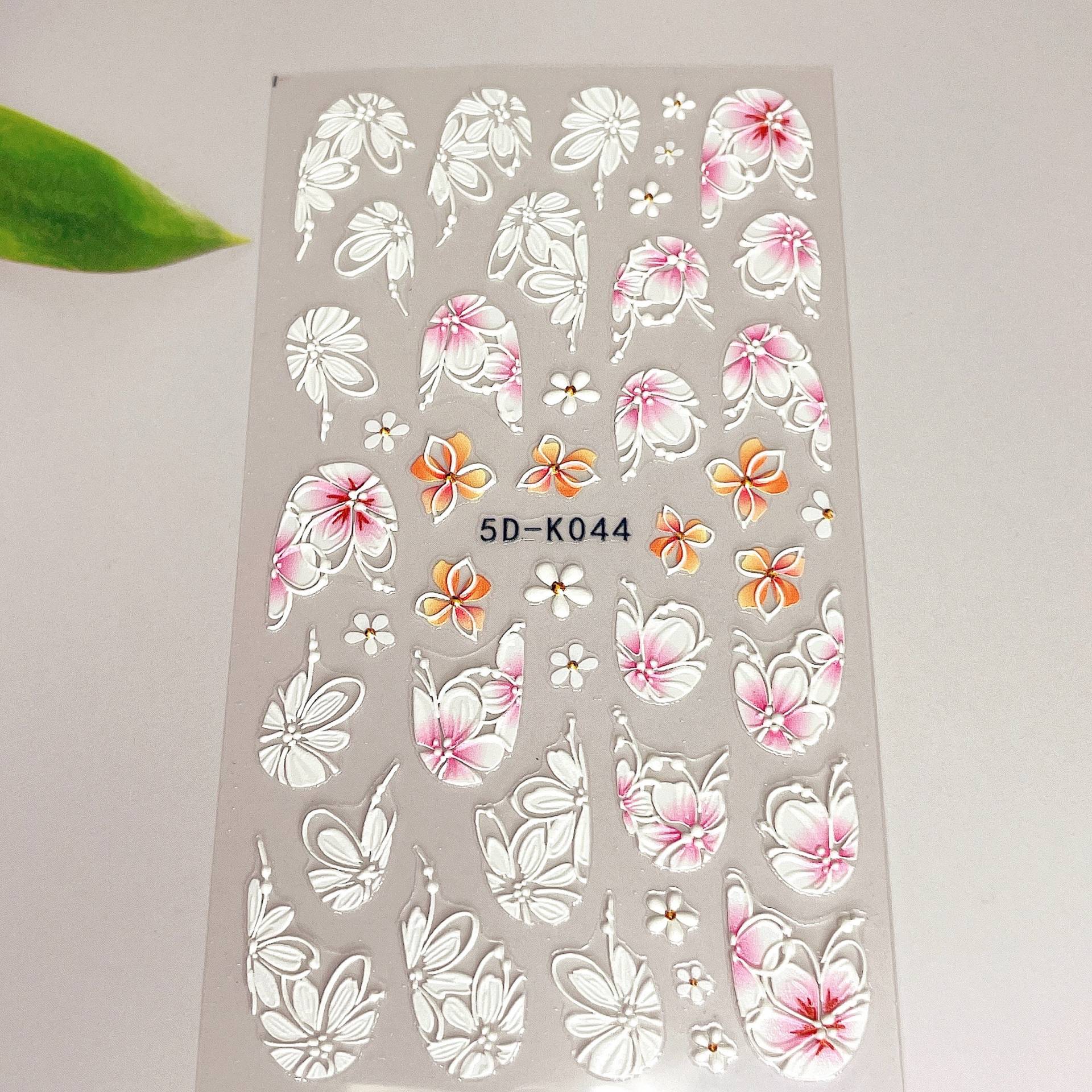 3D Blumen Sticker, Nagelabziehbild, Nageldeko, Nageldesign Und Nagelkunst von Etsy - DaisyNailArt