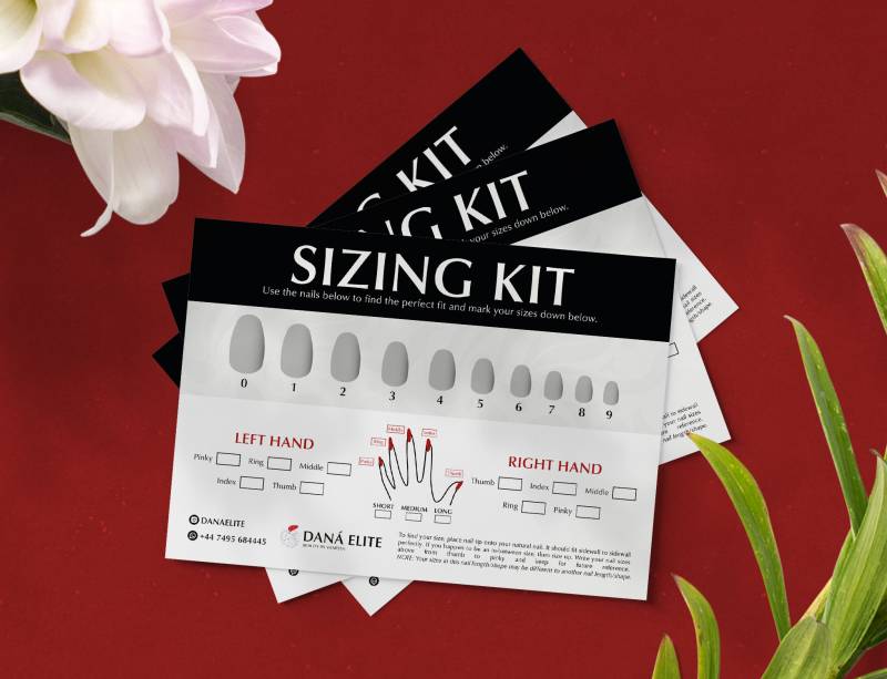 Sizing Kit Für Press-On Nails | Dana Elite von Etsy - DanaEliteNails