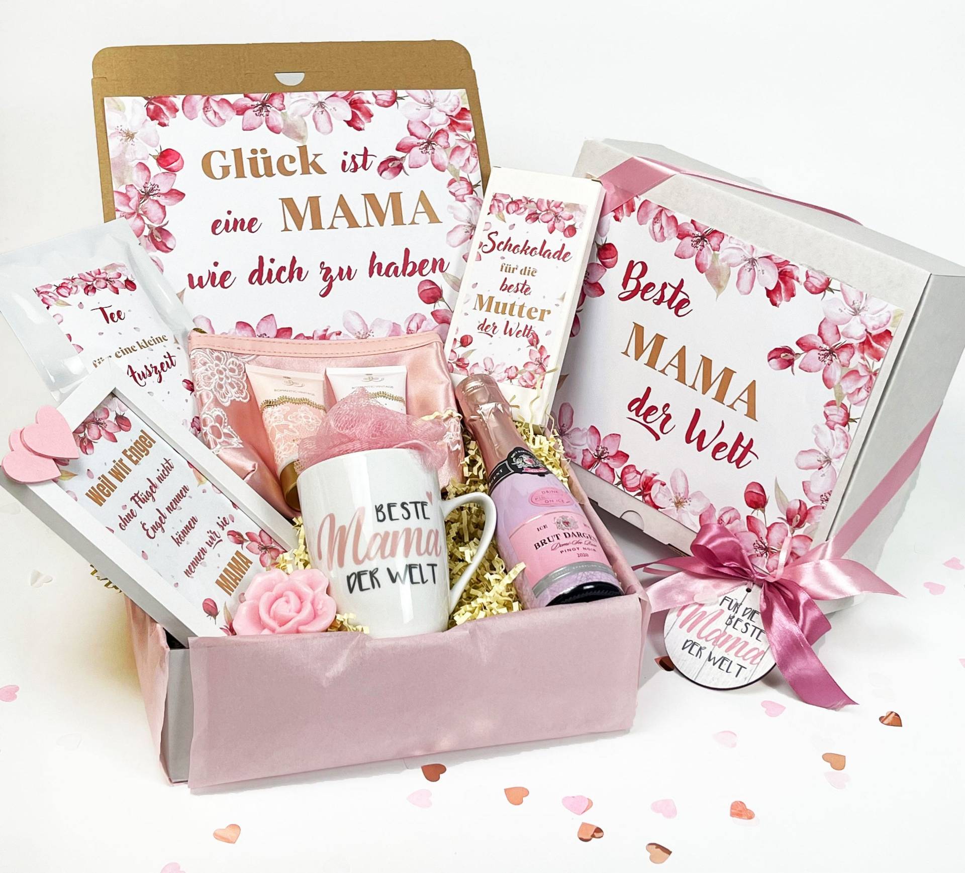 Geschenkbox Magnolia Dream, Geschenk Für Frauen, Geburtstagsgeschenk, Geschenkset, Mama, Geschenkkorb, Beste Mama von Etsy - DarDariBox