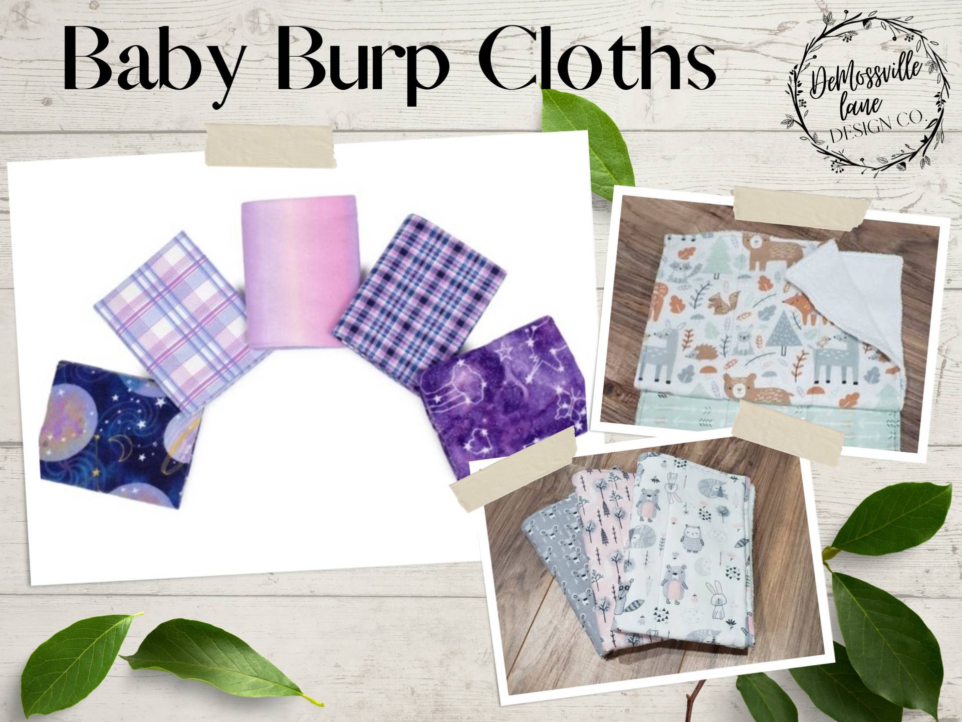 Große Individuelle Baby-Leinen | Spucklappen - Purple Space Constellations & Plaid von Etsy - DeMossvilleLane