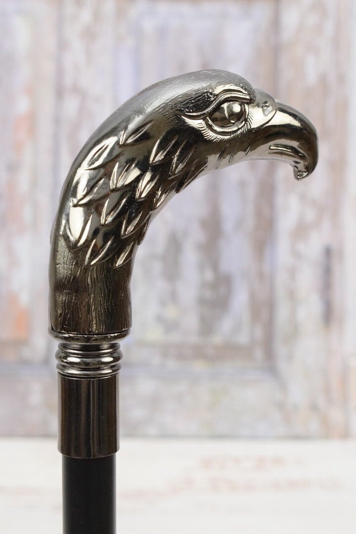 Adler Gehstock - Aluminium Massiver Cane Kopf Elegantes Geschenk Für Großvater Adlergriff Gute Geschenkidee von Etsy - DekorStyle