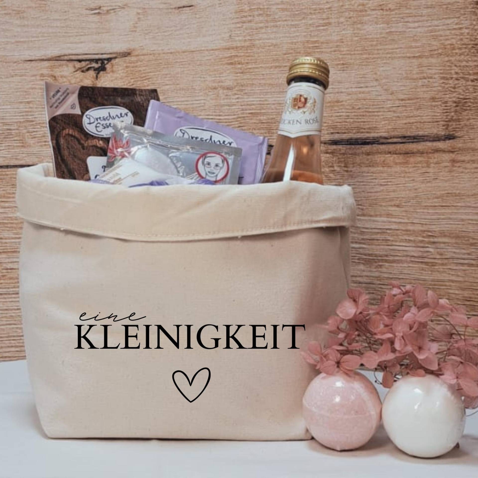 Geschenkkörbchen/Geschenkkorb Zum Selbstbefüllen "Eine Kleinigkeit" von Etsy - liiebevollverschenkt