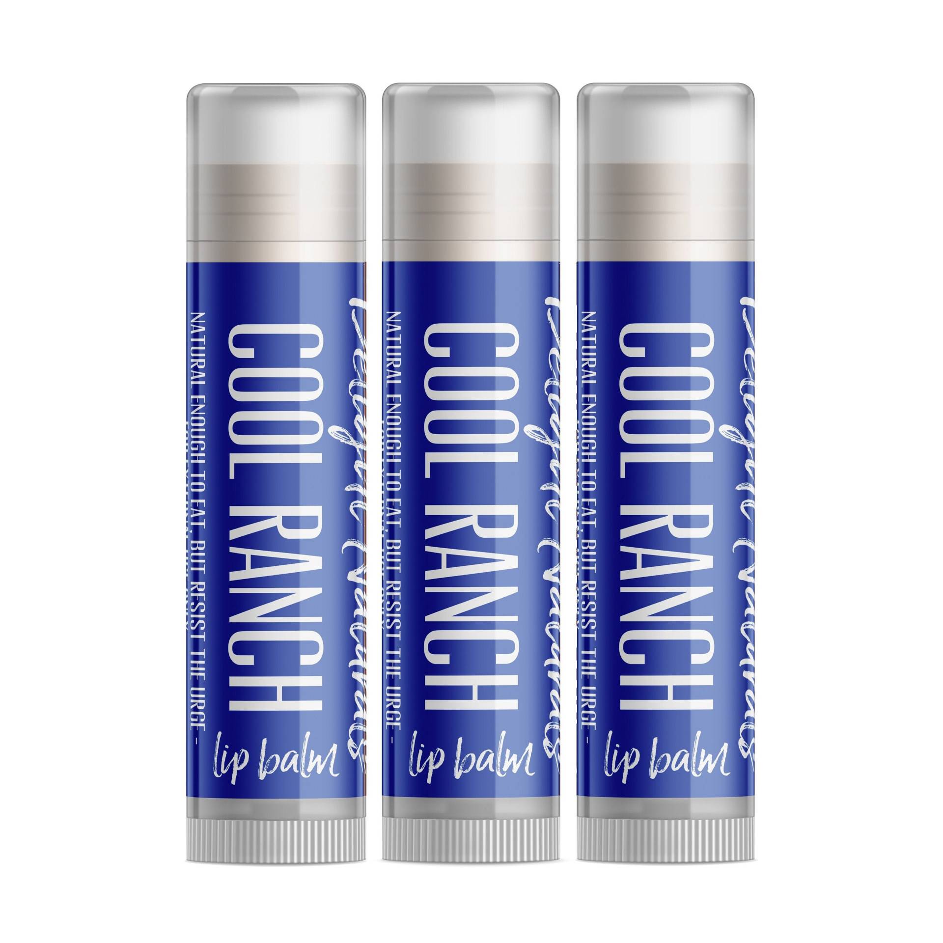 Delight Naturals Cool Ranch Lippenbalsam - Dreierpack von Etsy - DelightNaturals