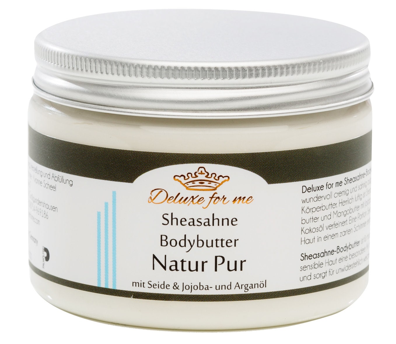 194.29Eur/1Kg Bodybutter - Sheasahne Natur Pur von Etsy - Deluxeforme