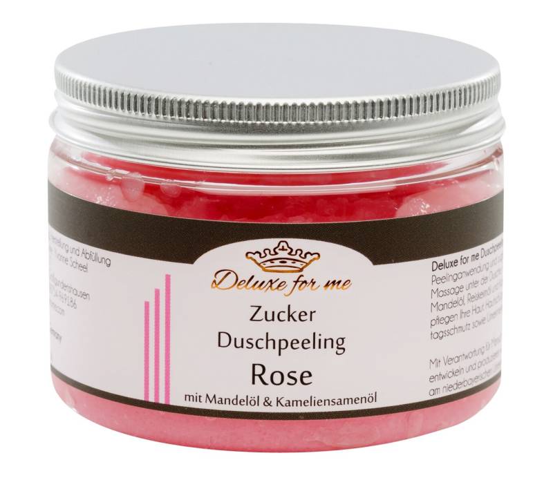 70.-Eur/1Kg Duschpeeling Rose Duschmousse Zucker von Etsy - Deluxeforme