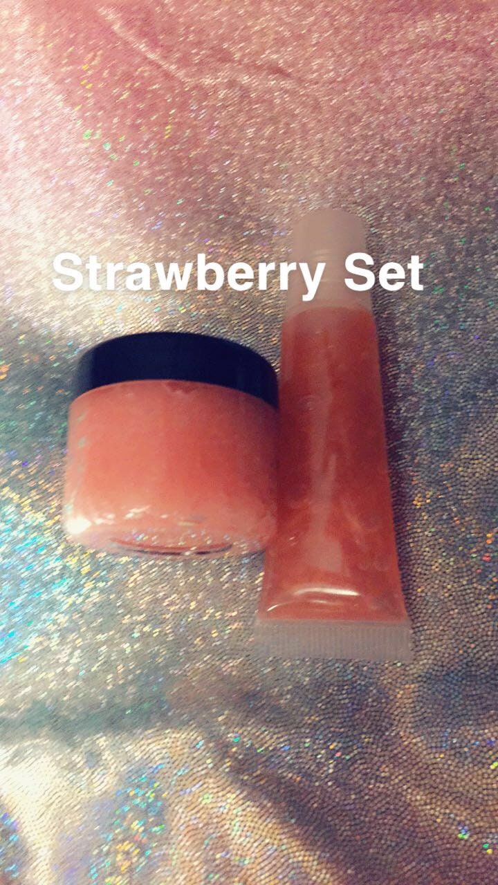 Lip Gloss & Scrub Set 10Ml Tubes von Etsy - Demishaye