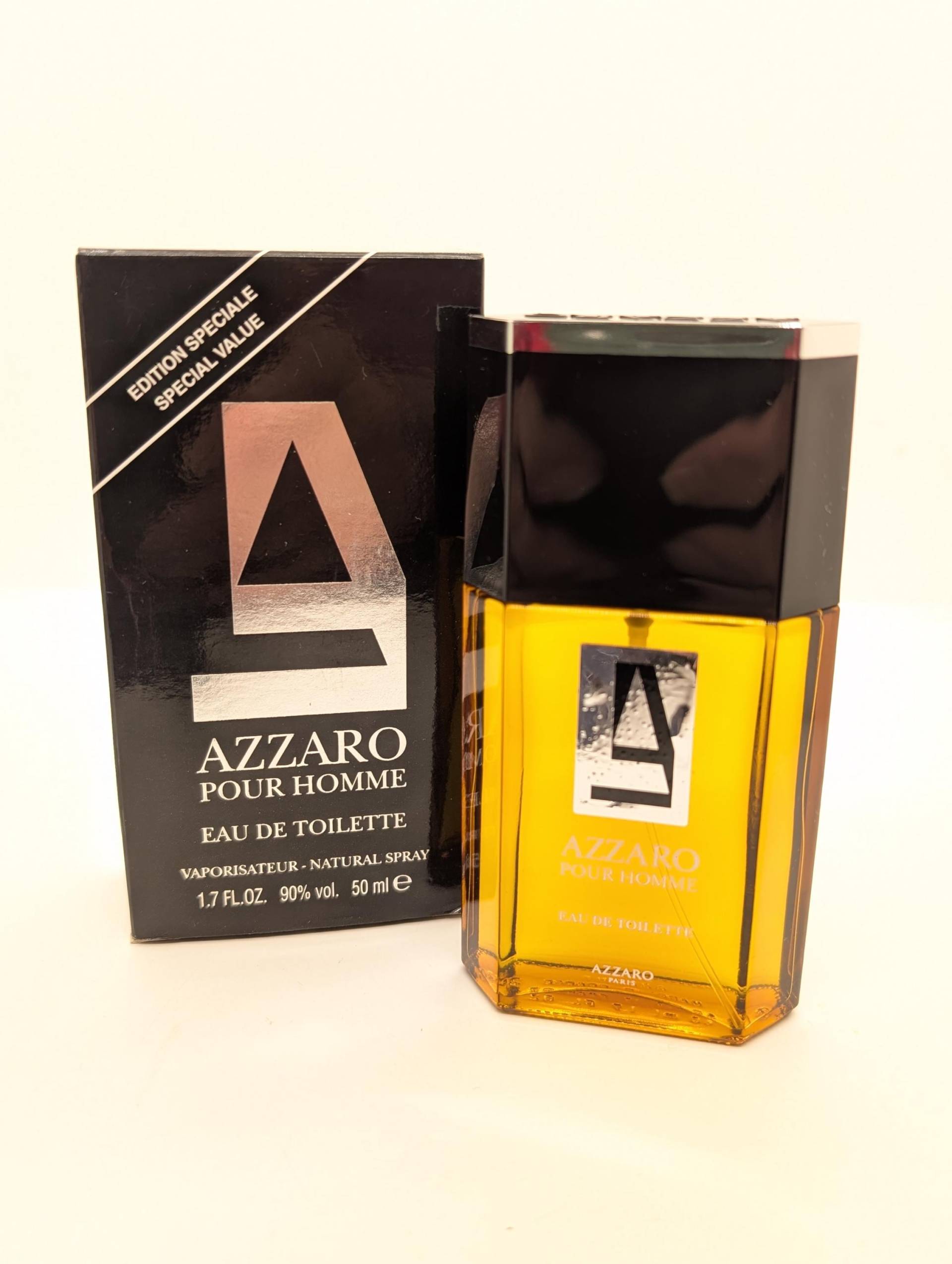 Azzaro Pour Homme | 50 Ml Eau De Toilette Spray 1990Er Vintage Herren Parfum Mit Box Alte Formel von Etsy - DerAusstatter