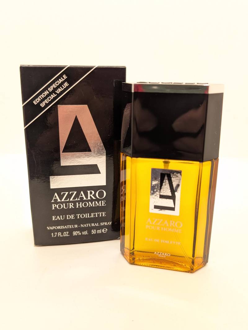 Azzaro Pour Homme | 50 Ml Eau De Toilette Spray 1990Er Vintage Herren Parfum Mit Box Alte Formel von Etsy - DerAusstatter