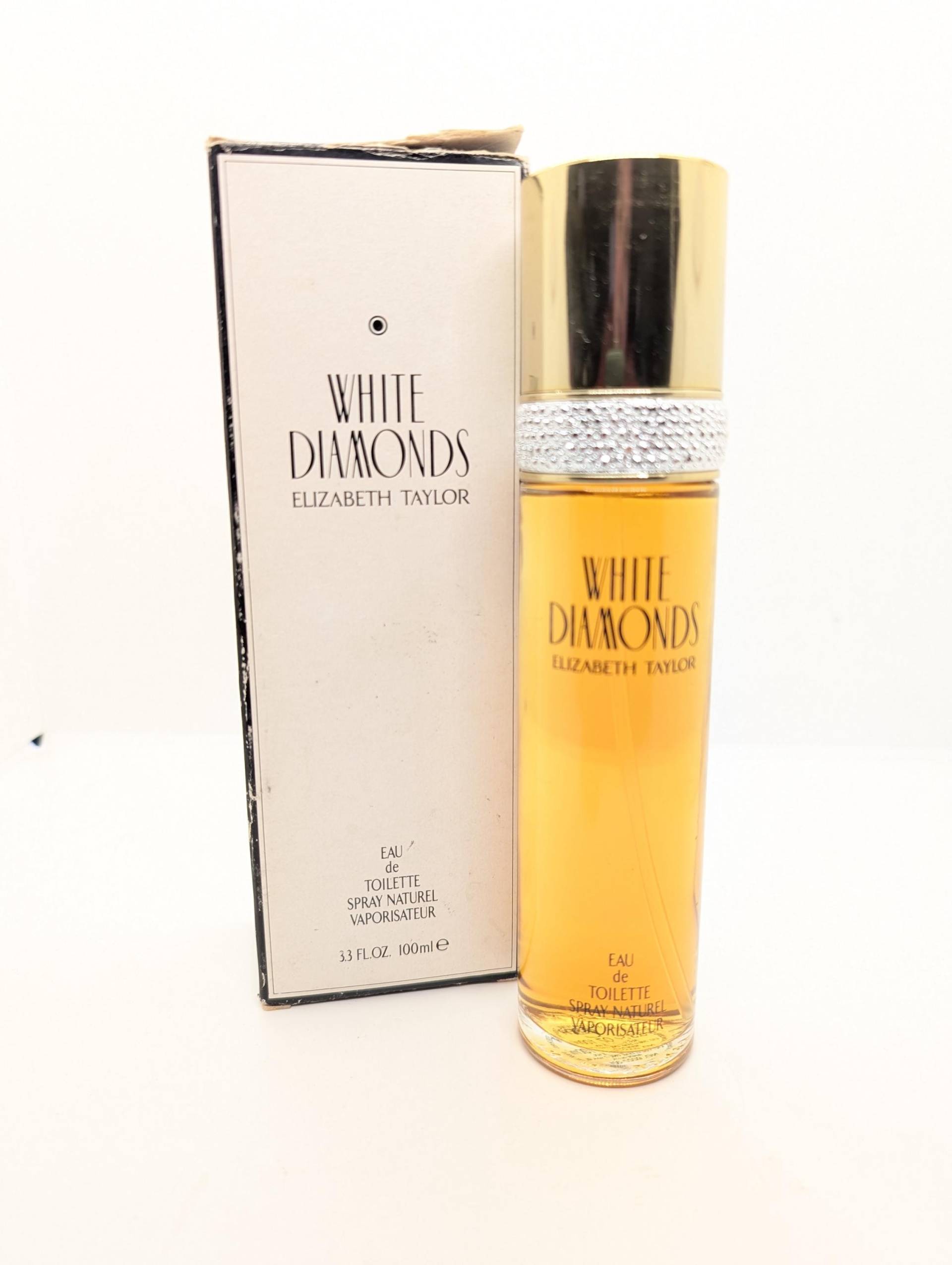 Elisabeth Taylor White Diamonds Parfum | 100 Ml Eau De Toilette Spray Vintage Old Formula Mit Original Box von Etsy - DerAusstatter