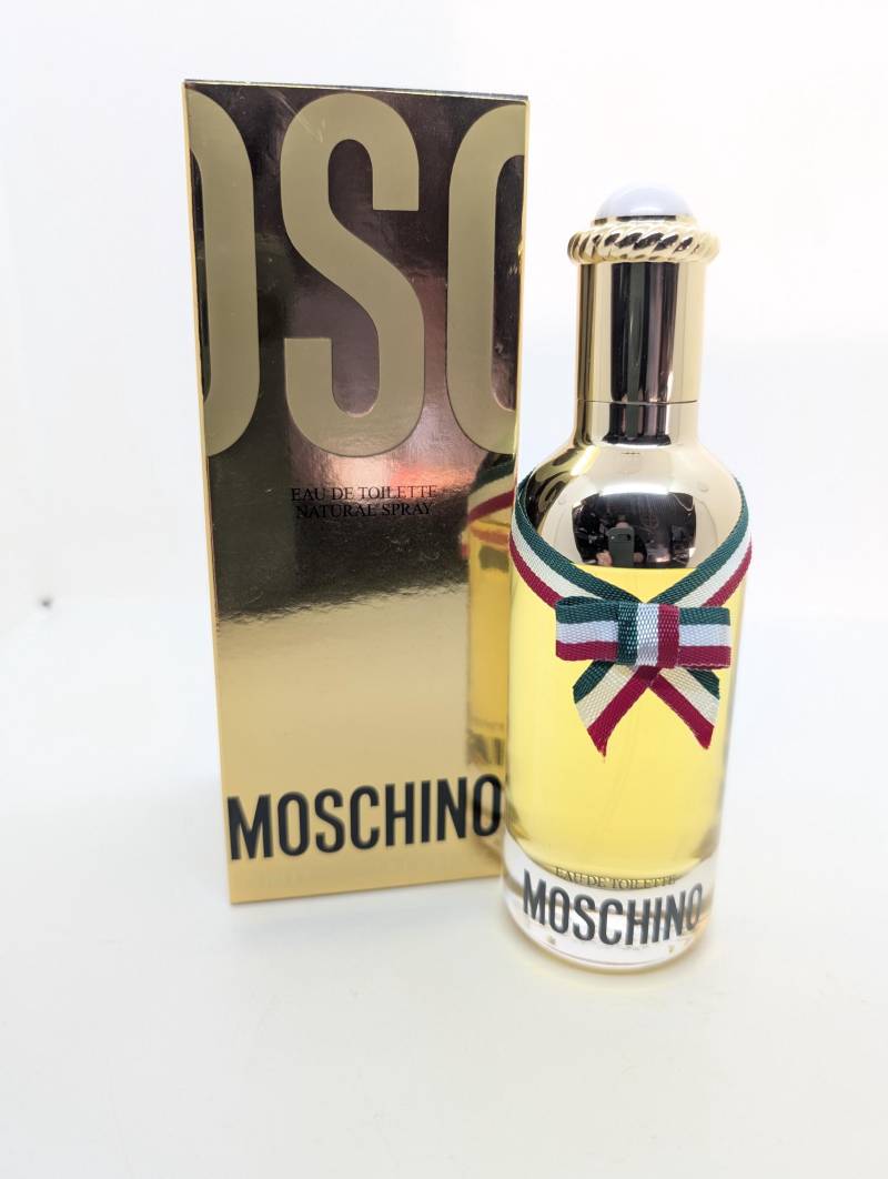 Moschino Parfum Femme | Eau De Toilette Spray 75Ml Alte Formel Mit Box Vintage von Etsy - DerAusstatter