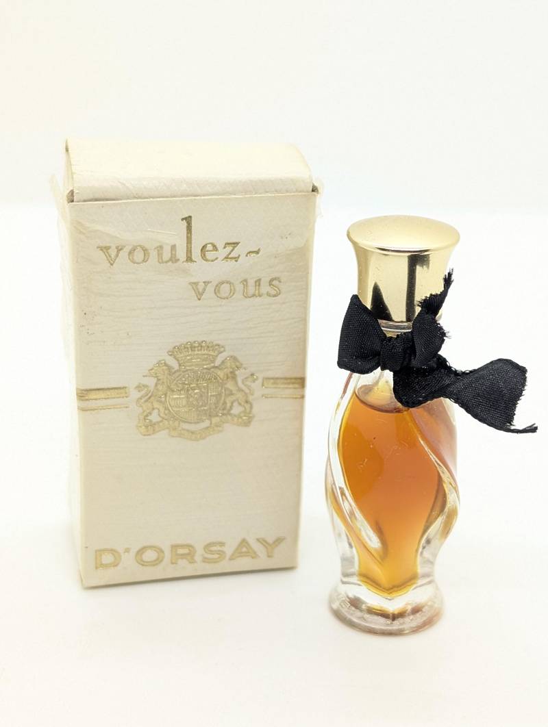 Voulez-Vouz D'orsay | Parfum Extrait 7.5Ml/0.25 Fl.oz Splash Boxed |1960S Vintage Old Fotmula von Etsy - DerAusstatter