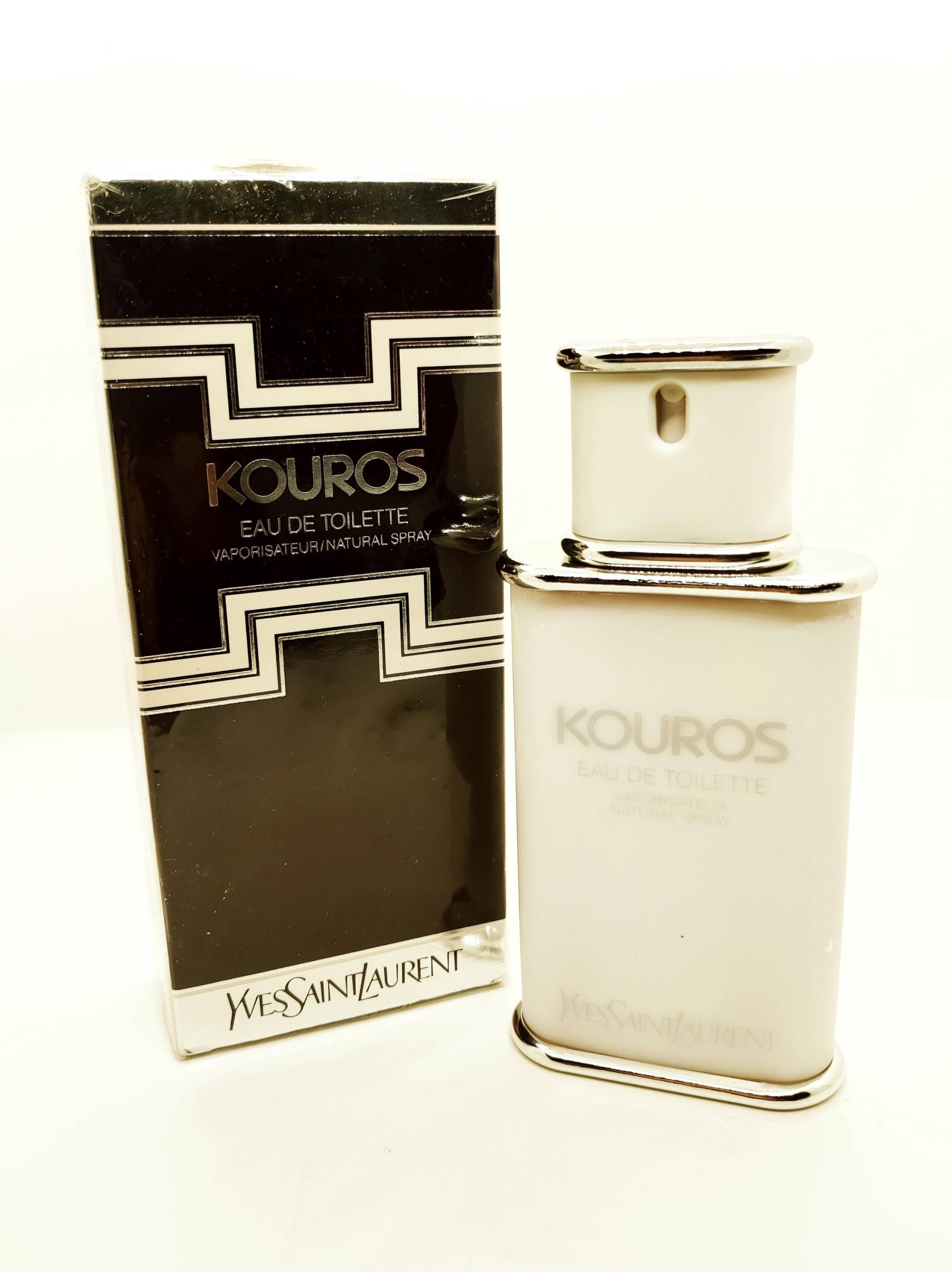 Ysl Kouros Homme | 100 Ml Eau De Toilette Spray 1990Er Vintage Herren Parfum Unberührt Foliert Original von Etsy - DerAusstatter