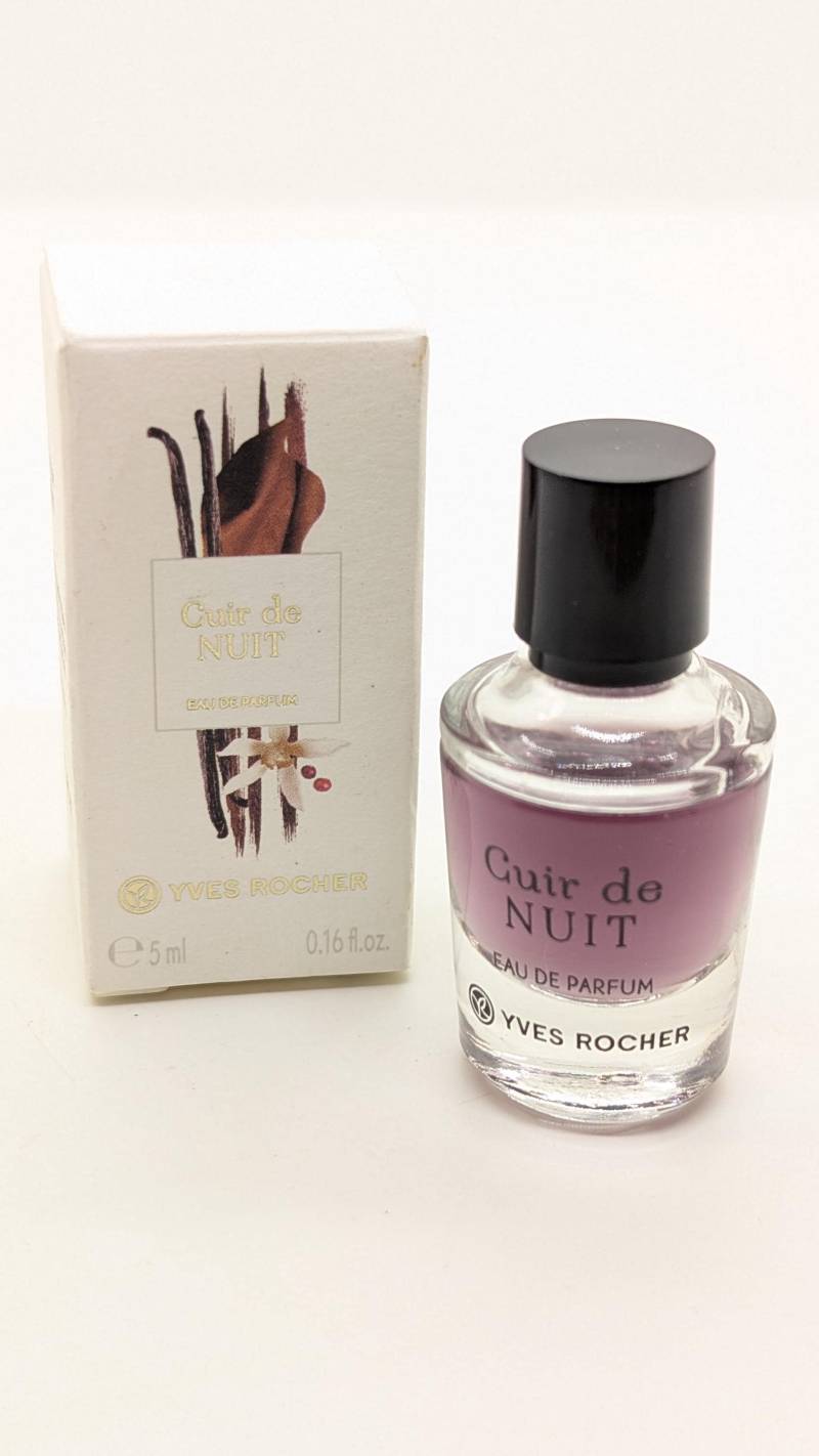 Yves Rocher Cuir De Nuit |Miniatur | Parfum Reisegröße Eau Splash 5 Ml Vintage 2000Er von Etsy - DerAusstatter