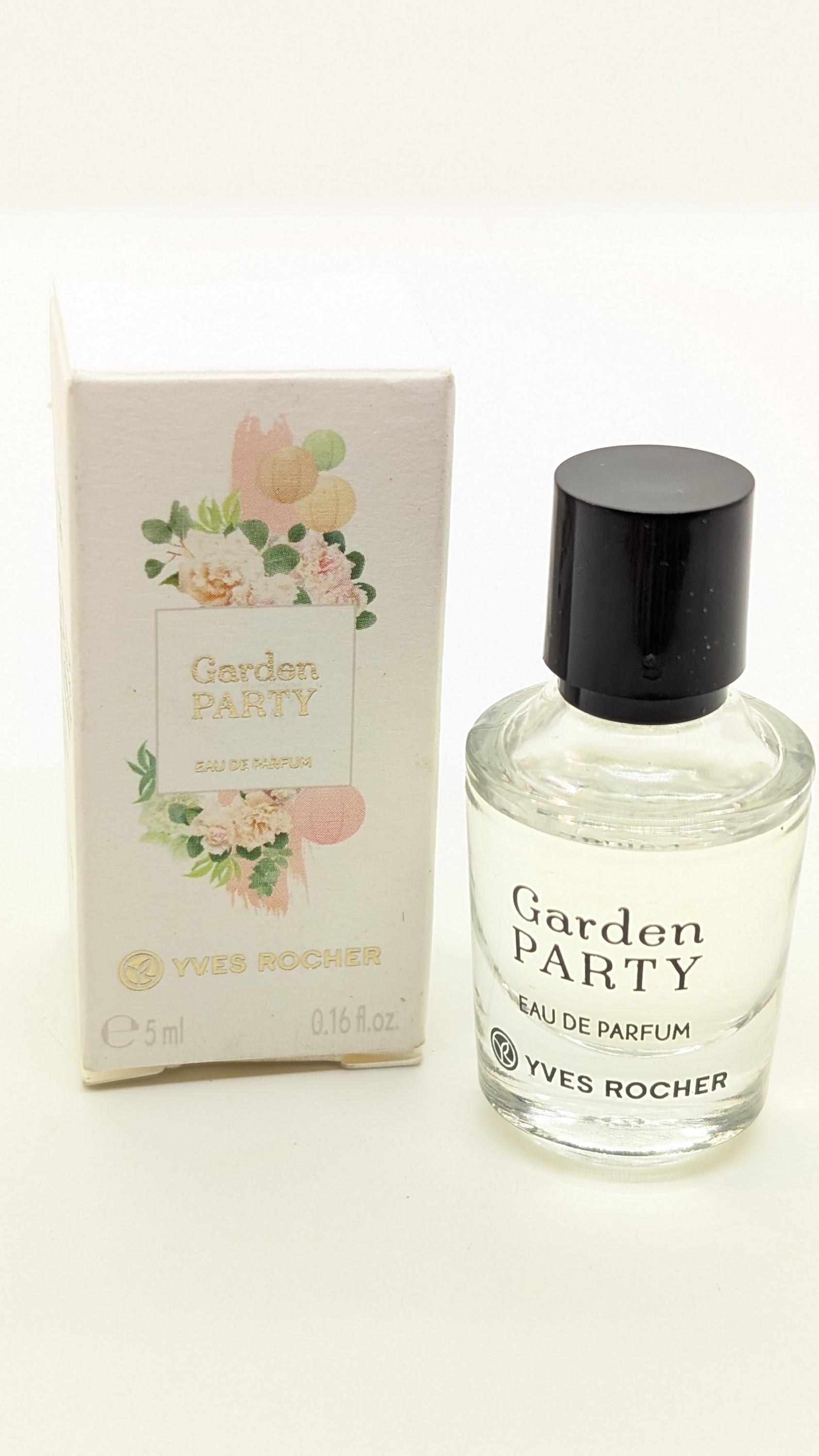 Yves Rocher Garden Party | Miniatur Parfum Reisegröße| Eau De Splash 5 Ml Vintage 2000Er von Etsy - DerAusstatter