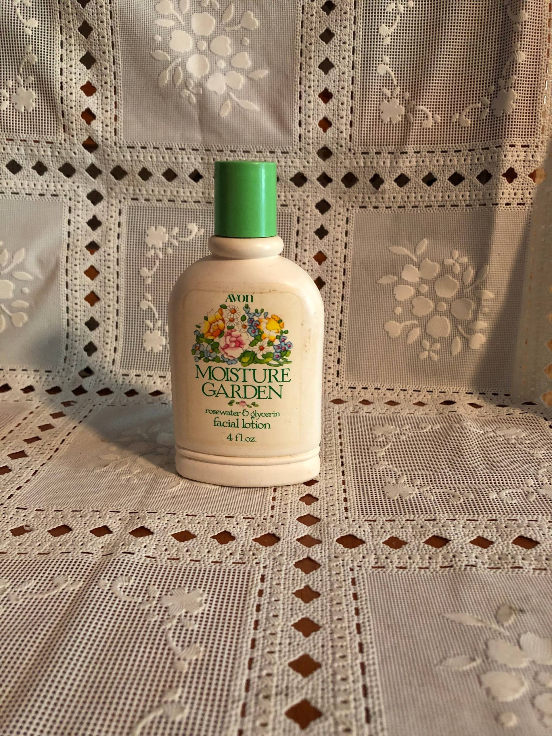 Vintage Avon Rosewater Und Glycerin Moisture Garden Gesichtslotion Behälter...leer von Etsy - DianneDeals