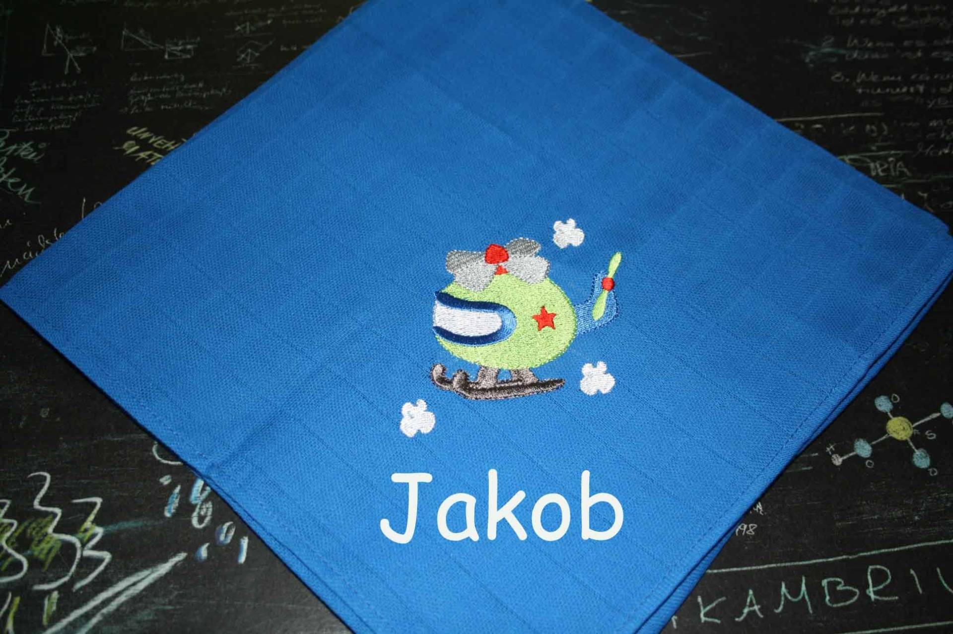 Mullwindel Spucktuch Hubschrauber Mit Namen W263 Mullwindel Spucktuch Hubschrauber Mit Namen W263 von Etsy - DieWichtelstickerei