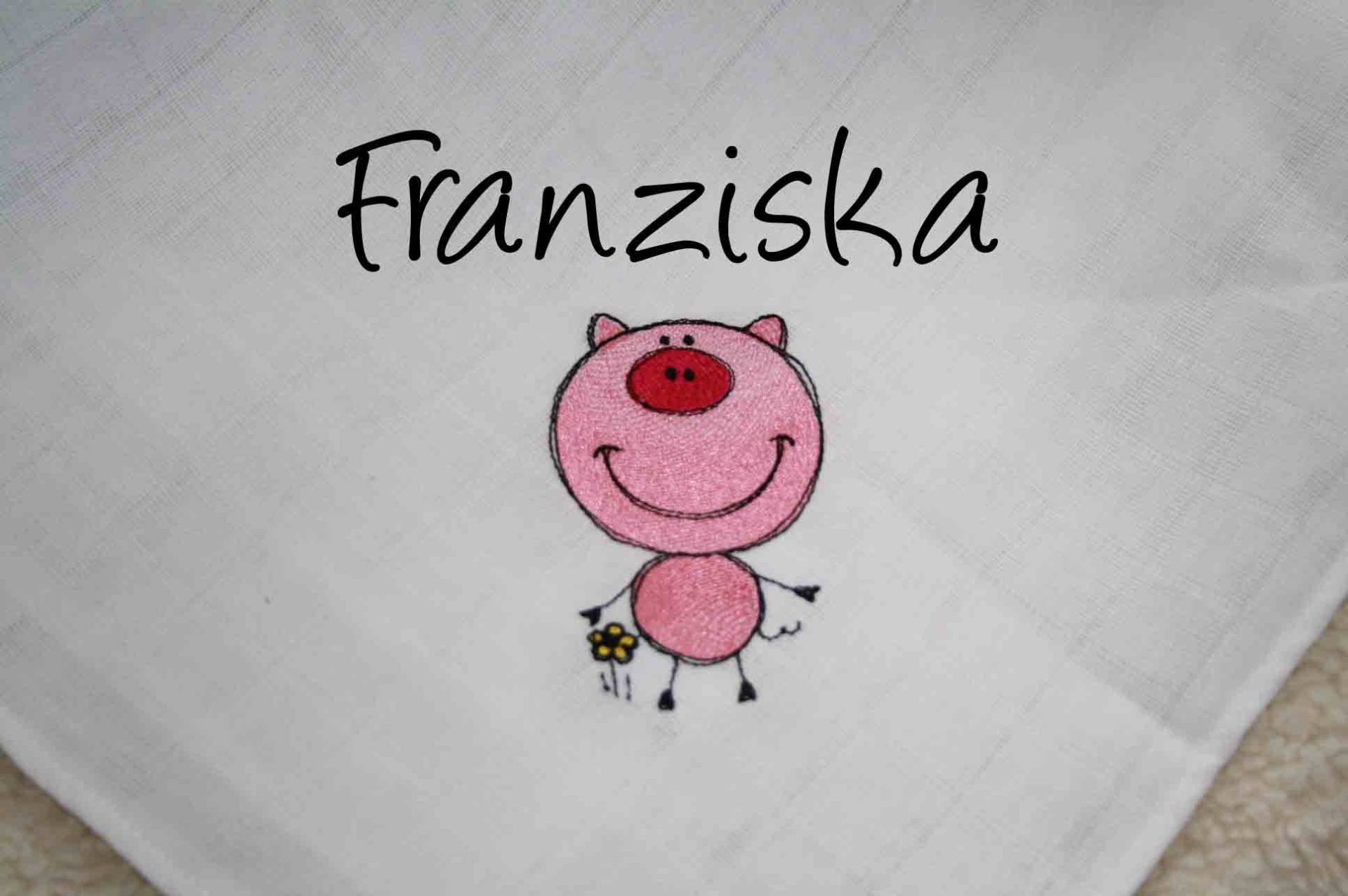 Mullwindel Spucktuch Schwein Schweinchen Mit Namen W269 Mullwindel Spucktuch Schwein Schweinchen Mit Namen W269 von Etsy - DieWichtelstickerei