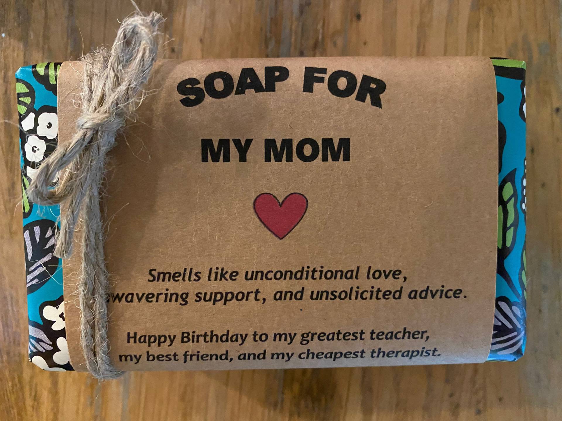 Mama Seife Hab Dich Lieb Mama Personalisierte Seife Für Einzigartiges Geschenk von Etsy - DopeSoapzz