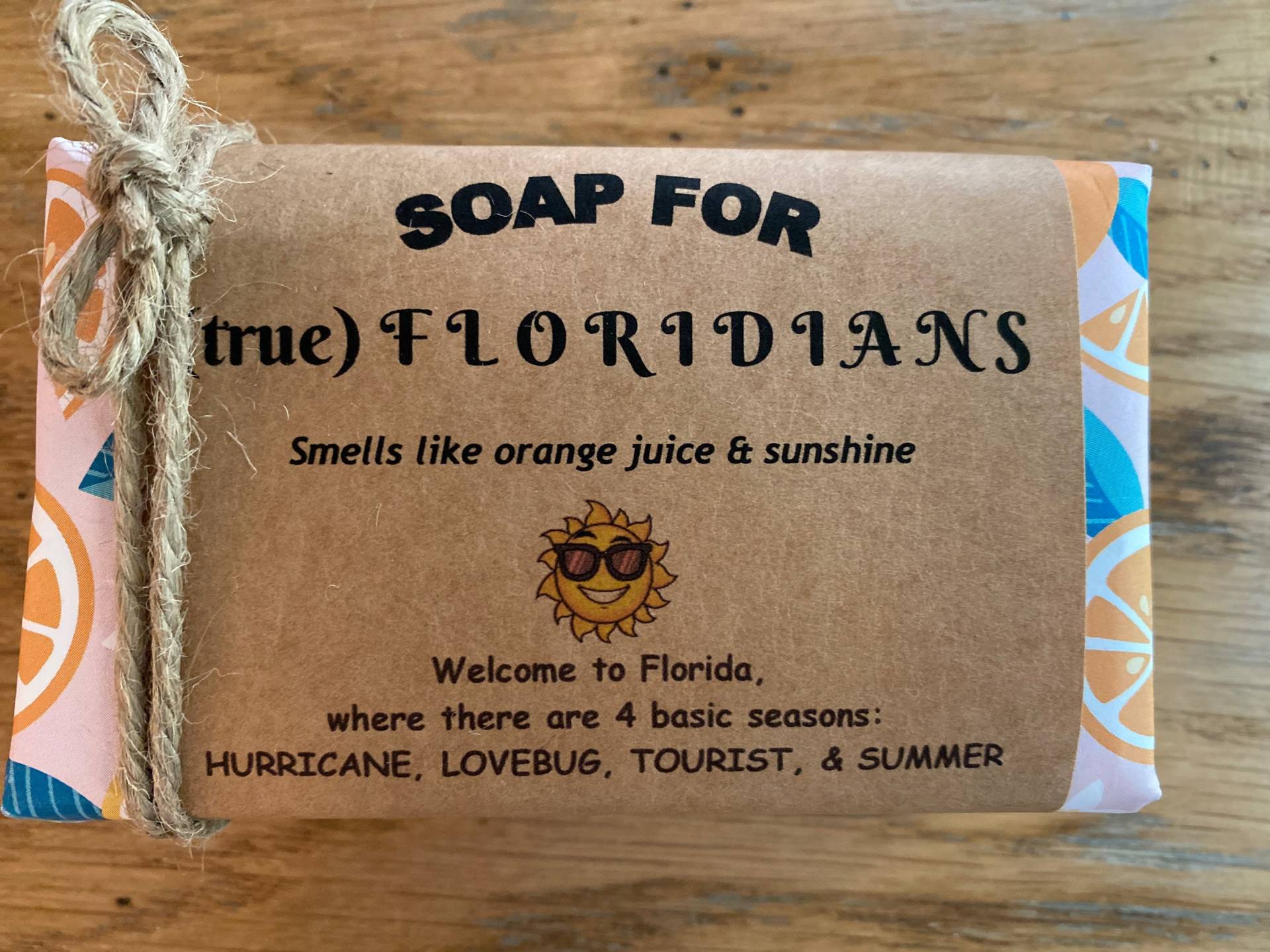 True Floridians Geschenk - Florida Soap Lustiges Einzigartiges Personalisiertes Geschenk, Um Den Sunshine State Zu Feiern von Etsy - DopeSoapzz