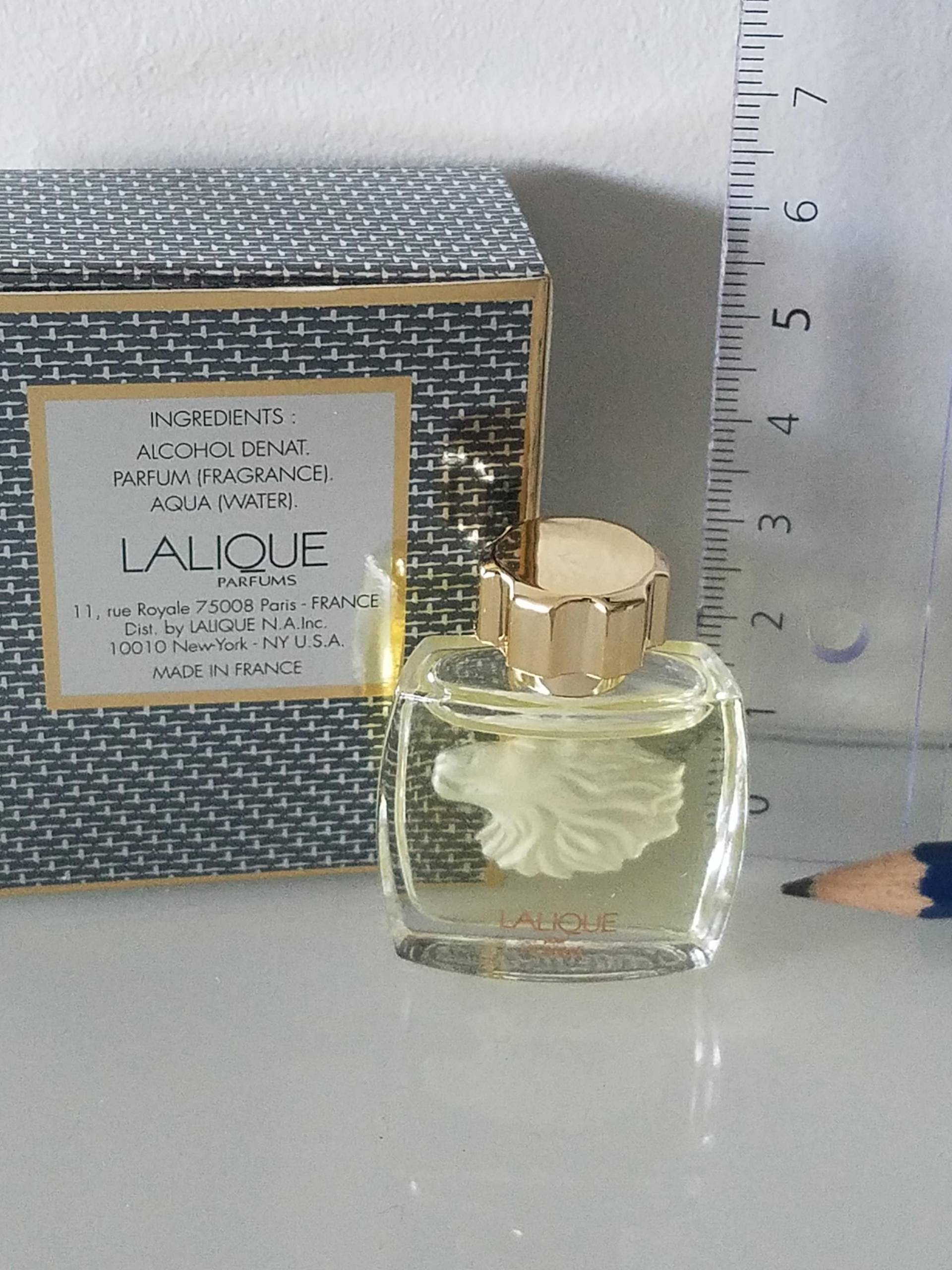 Miniatur Lalique Pour Homme Von Eau De Parfum von Etsy - Dragonnella