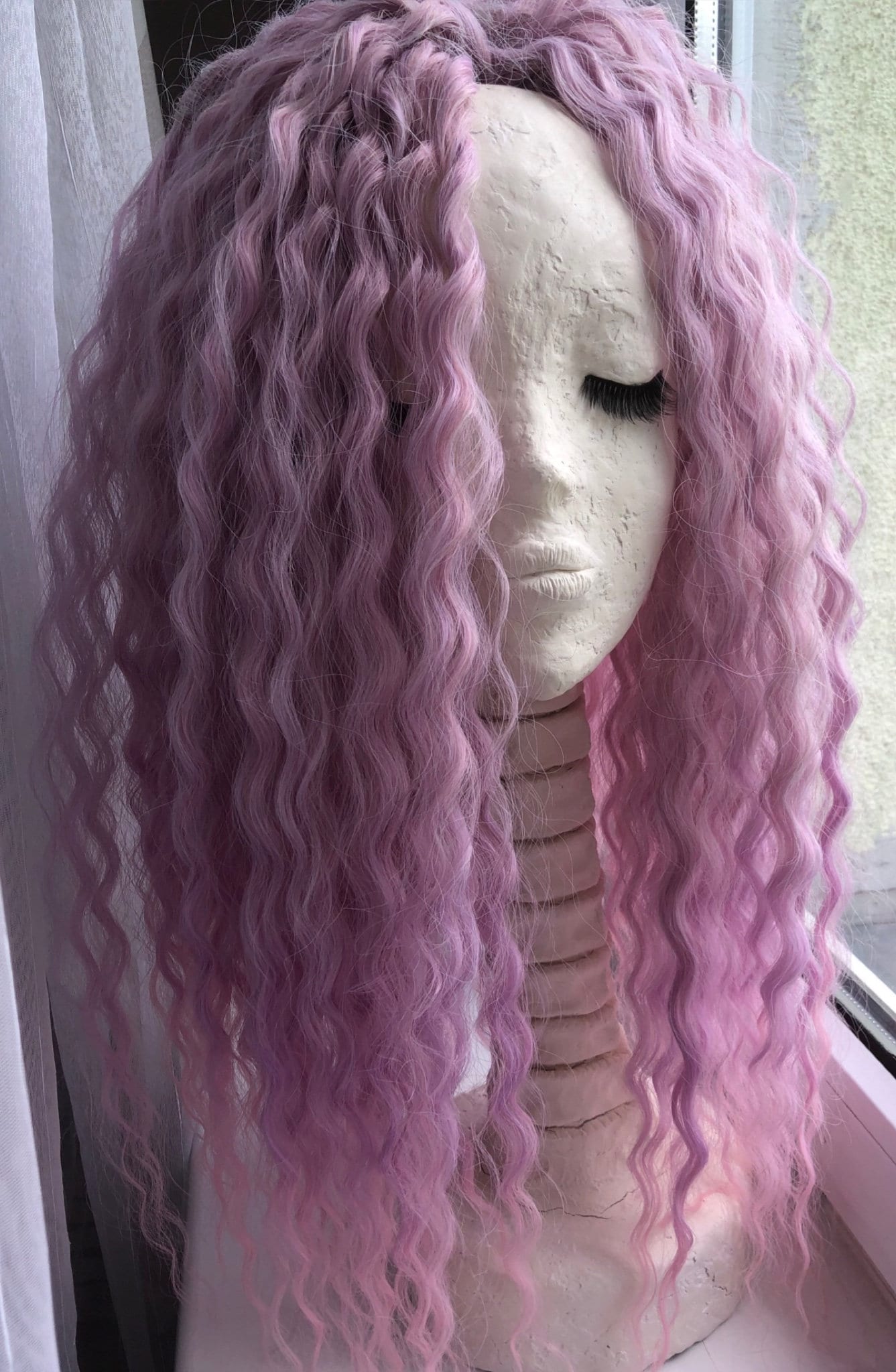 Pinke Ombre Dreads, Wave Lockenhaare, Dreadlocks von Etsy - DreadsByDAP